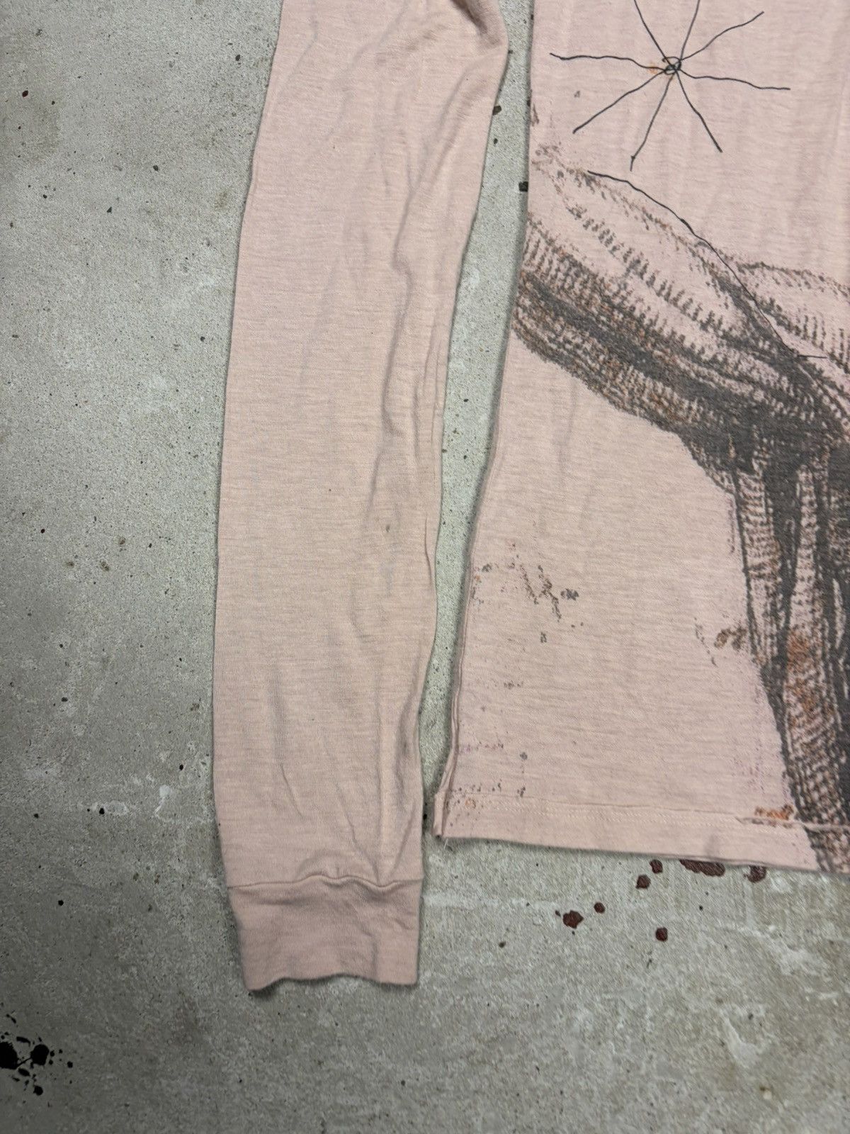 John Galliano Vintage 2000s John Galliano Overprint Abstract Print Tee Size US S / EU 44-46 / 1 - 14 Thumbnail