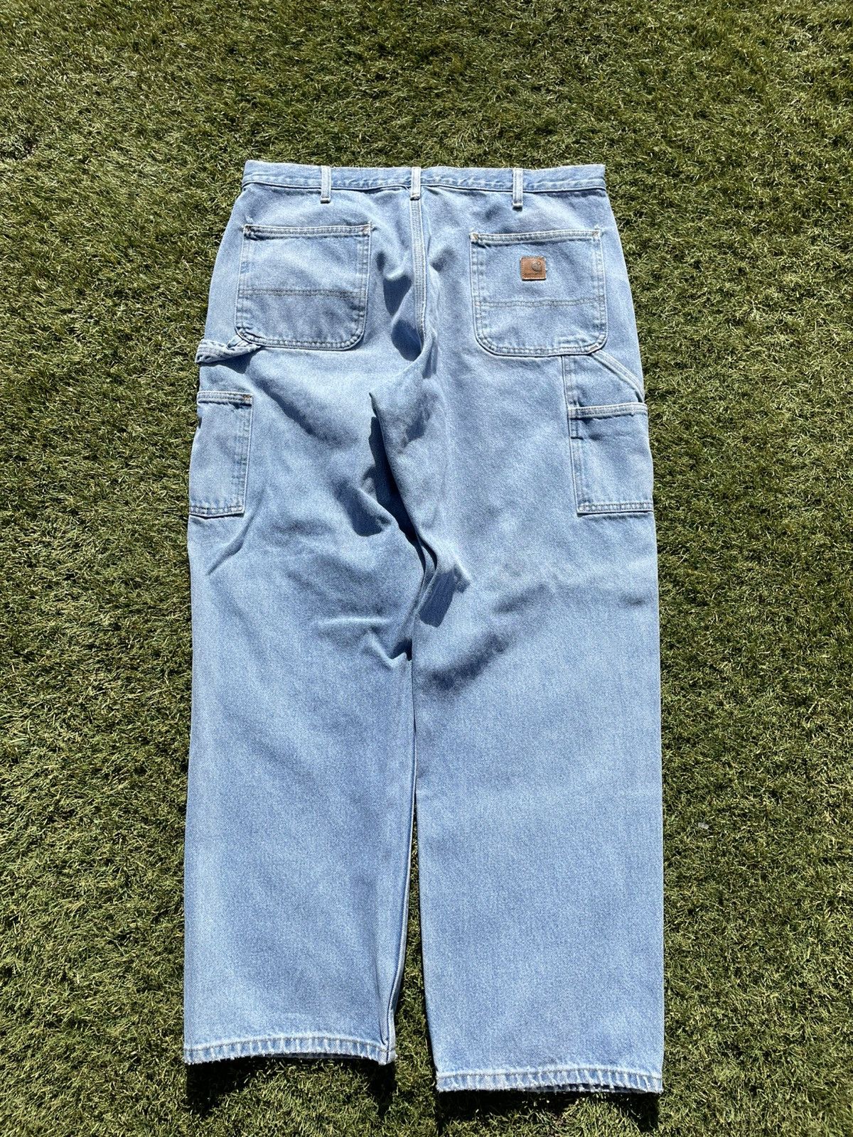 Carhartt Carhartt 38x32 B237 Loose Original Fit Jeans Carpenter Denim Size US 38 / EU 54 - 6 Thumbnail