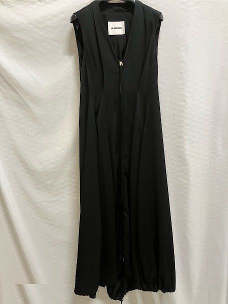 Jil Sander o1loc1c1124 Dress in Black Size S / US 4 / IT 40 - 1 Preview