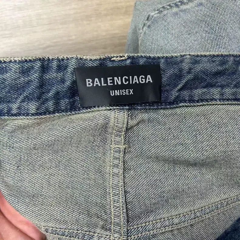 Balenciaga Balenciaga size XS Blue Zipper Straight Loose Side Pocket Size US 27 - 5 Thumbnail