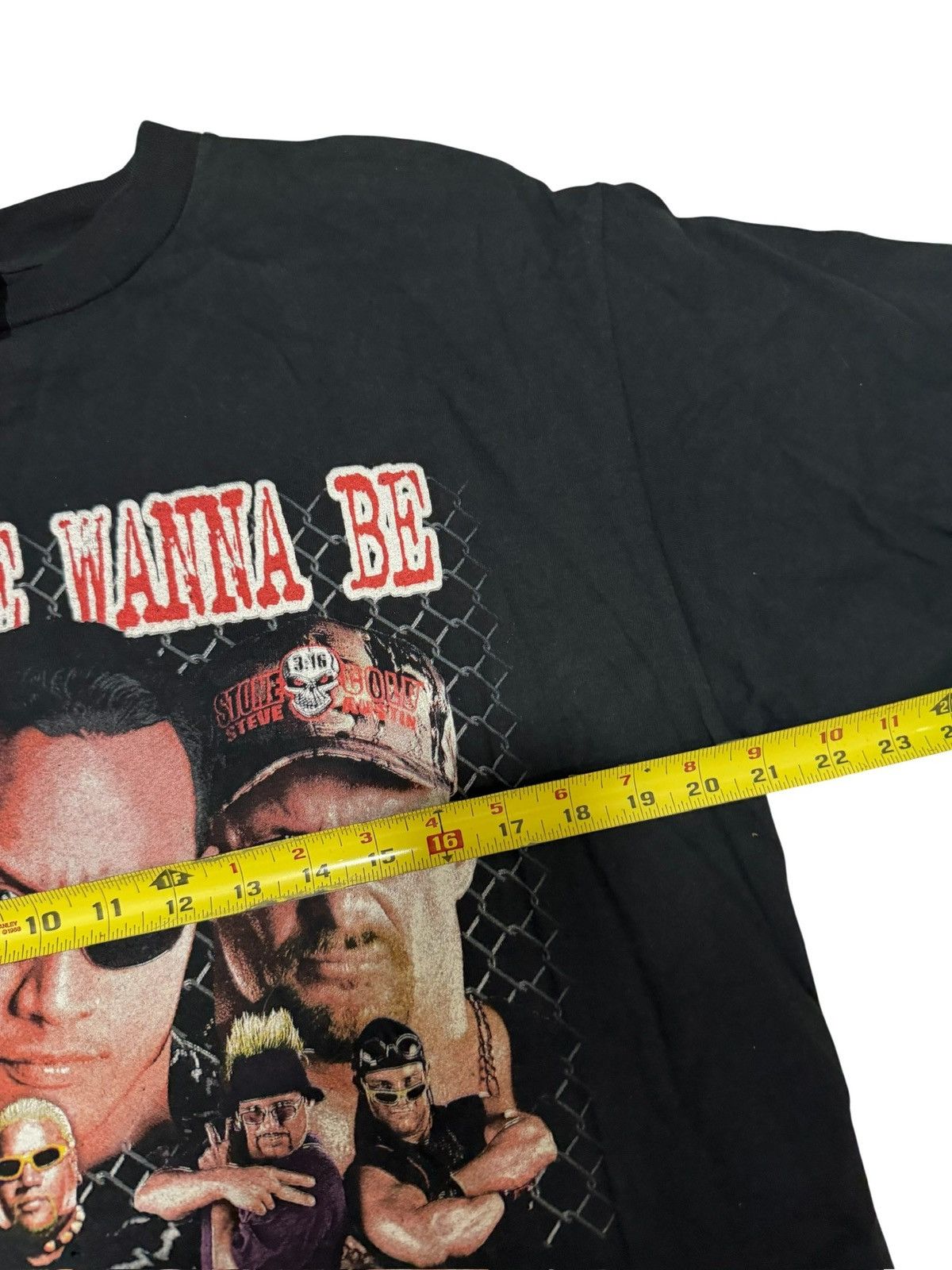 WWF Vintage 2000 WWF Raw As We Wanna Be The Rock, Stone Cold Tee Size US L / EU 52-54 / 3 - 10 Thumbnail