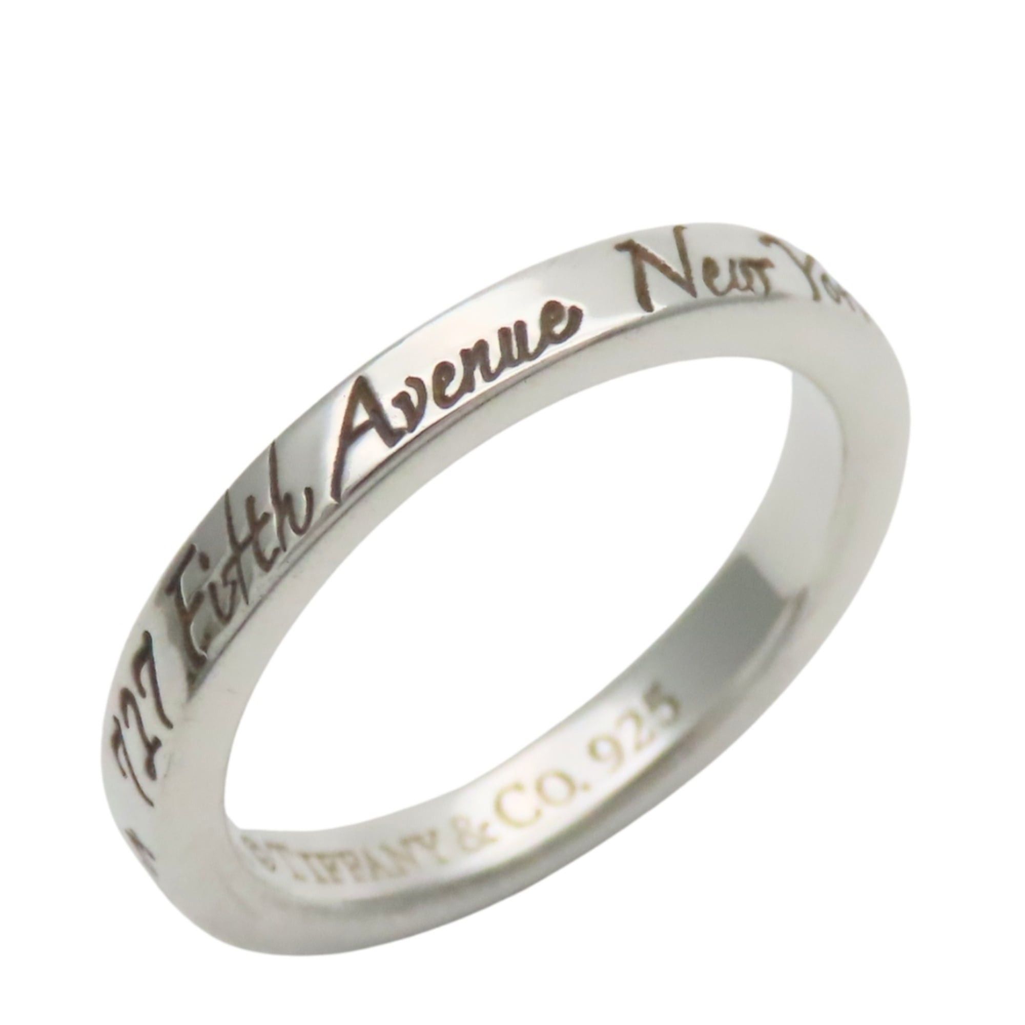 Tiffany & Co. Tiffany & Co. Notes Narrow Ring, SV925, Women's. Size ONE SIZE - 1 Thumbnail