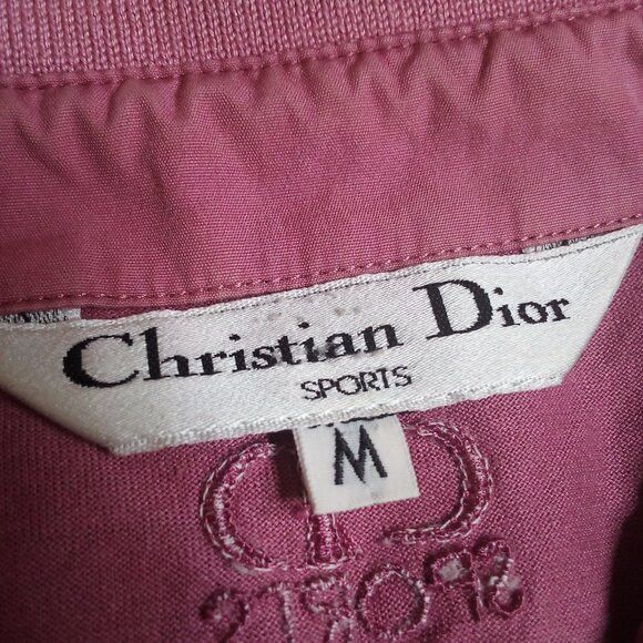 Dior DS Christian Dior Sports Pleated Placket Button Shirt Size M / US 6-8 / IT 42-44 - 3 Thumbnail