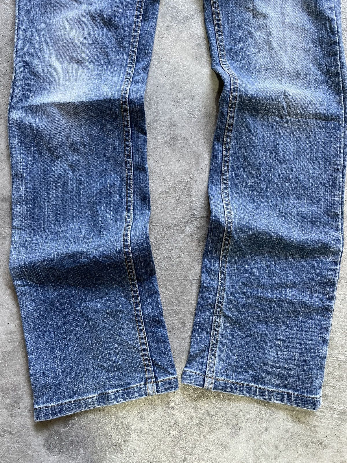 If Six Was Nine × Le Grande Bleu (L.G.B.) Red Pepper ChromeHearts Motive Denim Size US 34 / EU 50 - 15 Thumbnail