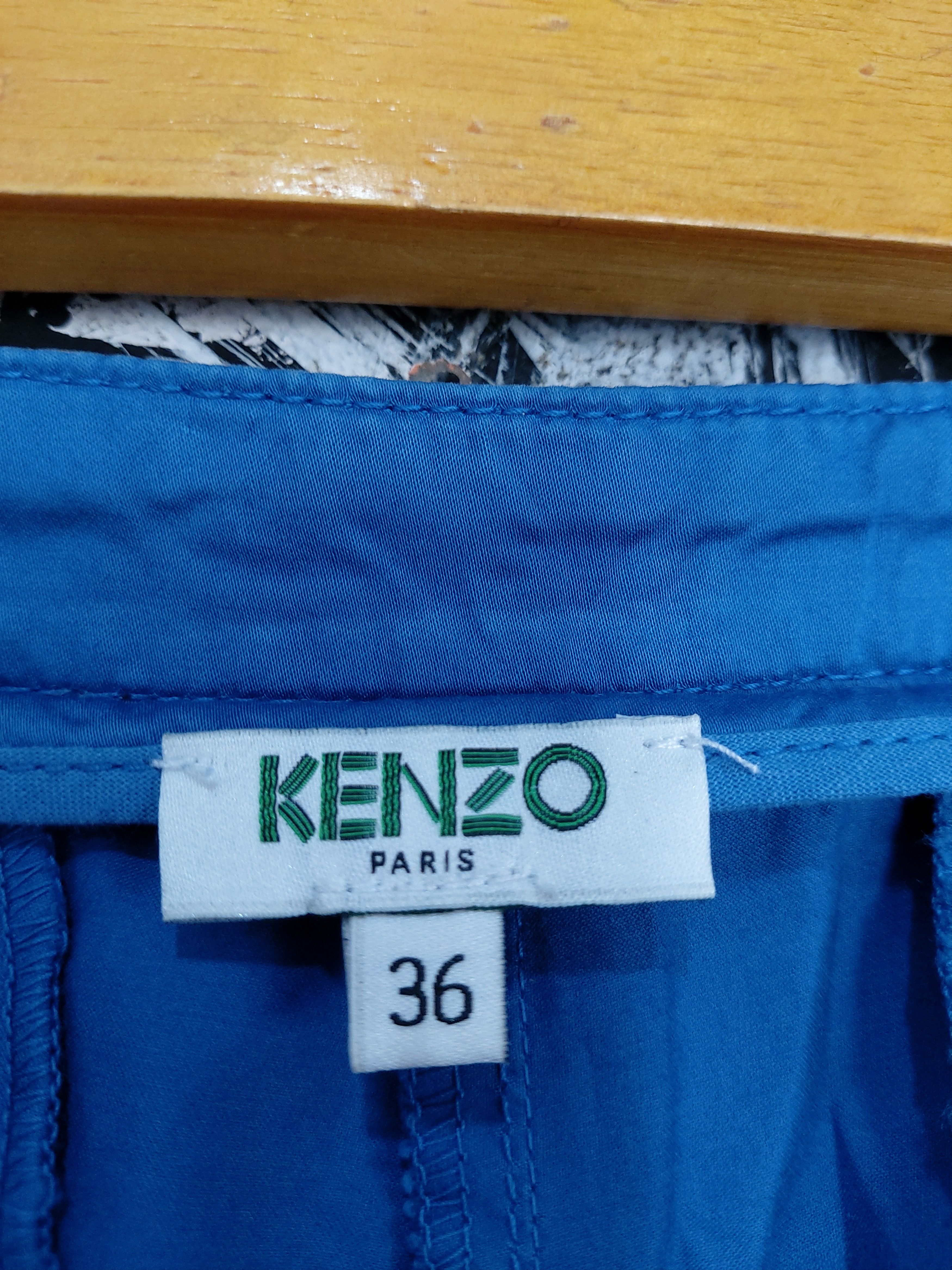 Kenzo 00'S KENZO PARIS TIGER LOGO CLASSIC TROUSER PANTS Size US 31 - 6 Thumbnail