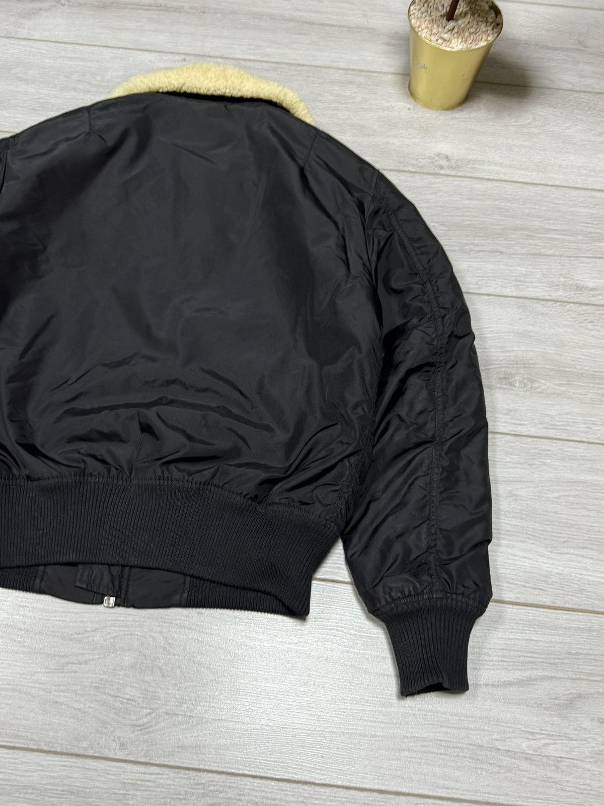Alpha Industries Alpha Industries fur bomber zip jacket Size US M / EU 48-50 / 2 - 13 Thumbnail