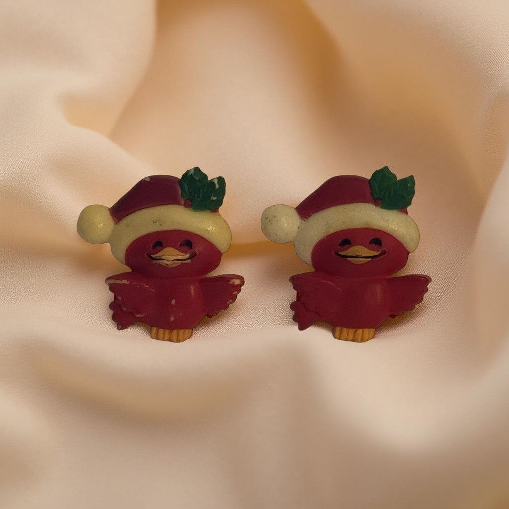 Other Vintage 1982 Hallmark Cardinal Bird Pins – Set of 2 Size ONE SIZE - 1 Thumbnail