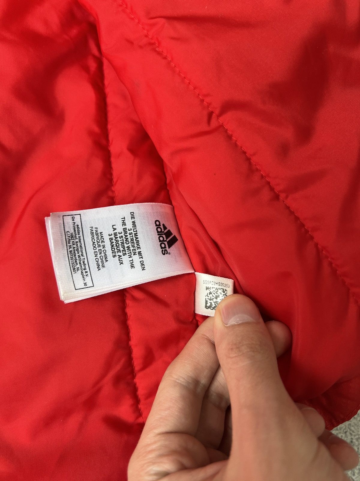 Adidas × Vintage Bayern Munchen Vintage Y2K Adidas Soccer Puffer Jacket Size US XL / EU 56 / 4 - 11 Thumbnail