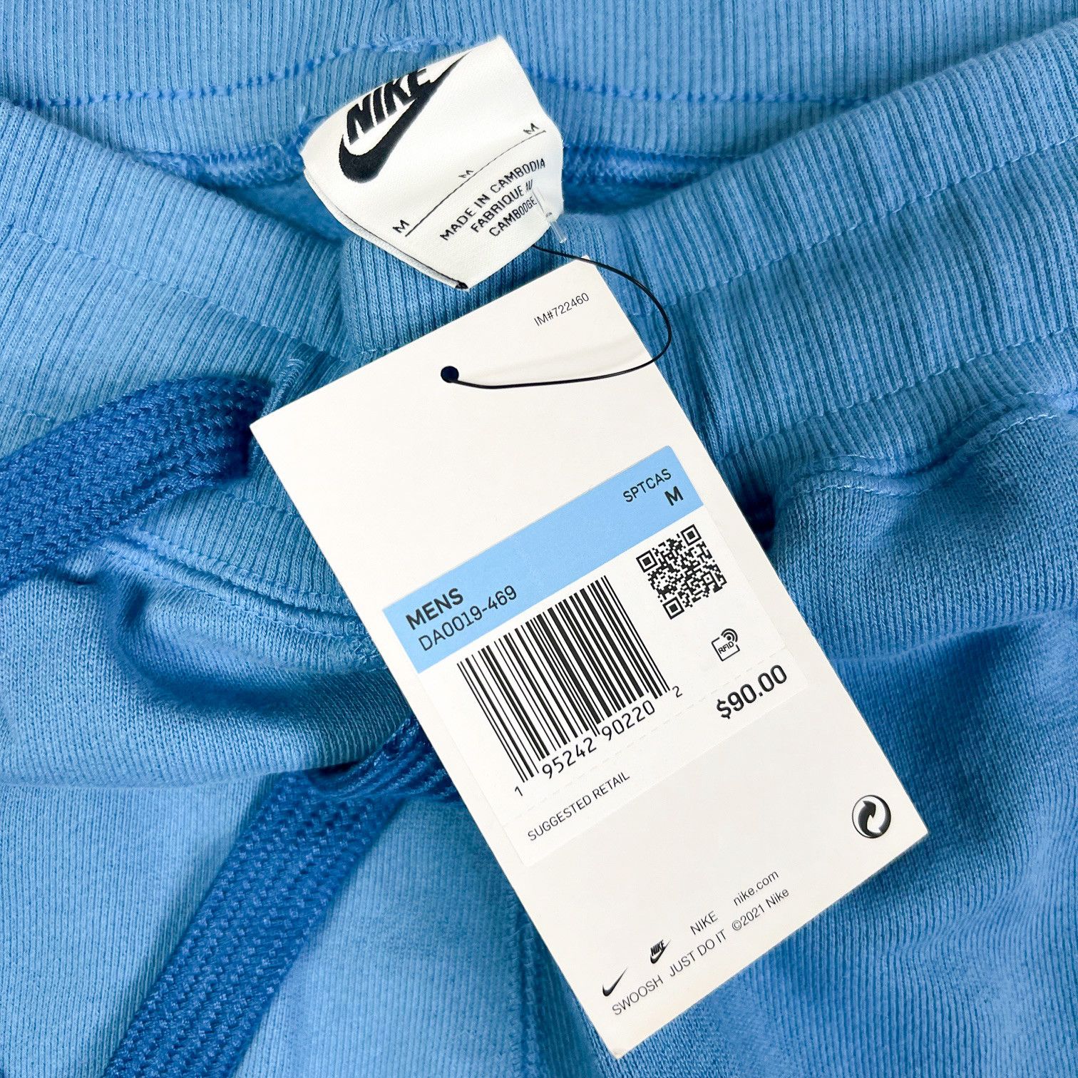 Nike Nike Sportswear Men’s Classic Fleece Pants Size Medium Size US 32 / EU 48 - 7 Thumbnail