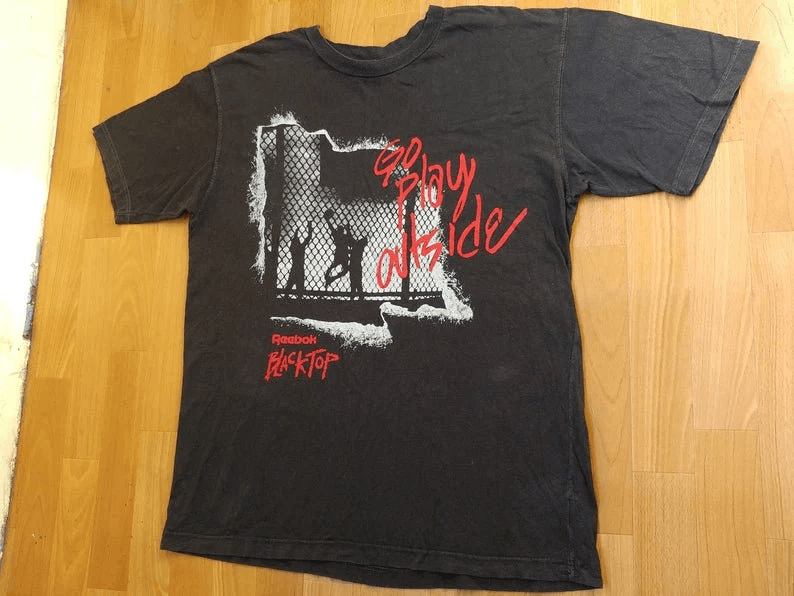 Reebok Reebok Blacktop t-shirt, vintage, 90s, basketball size L Size US L / EU 52-54 / 3 - 5 Thumbnail