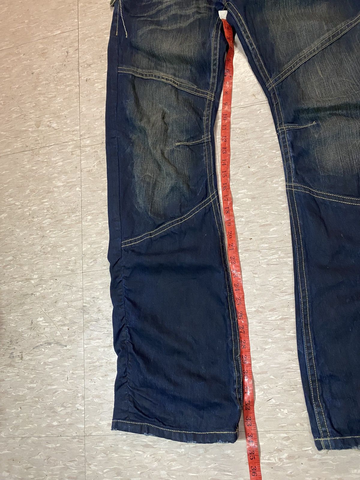 If Six Was Nine Tough jeansmith with leather belt Size US 34 / EU 50 - 17 Thumbnail
