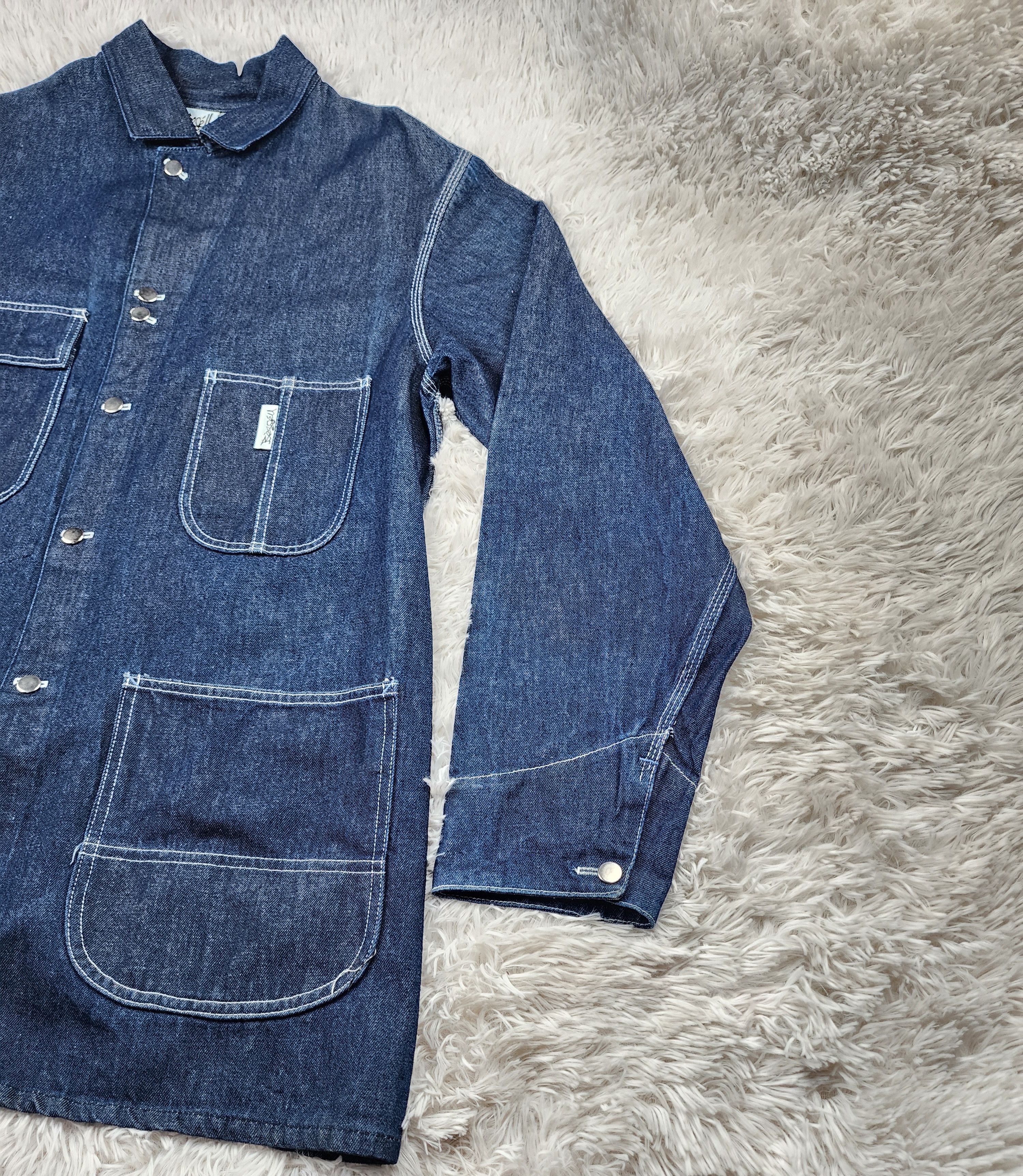 Other Vintage Bessell U.S.A denim buttoned overcoat Size US L / EU 52-54 / 3 - 2 Thumbnail