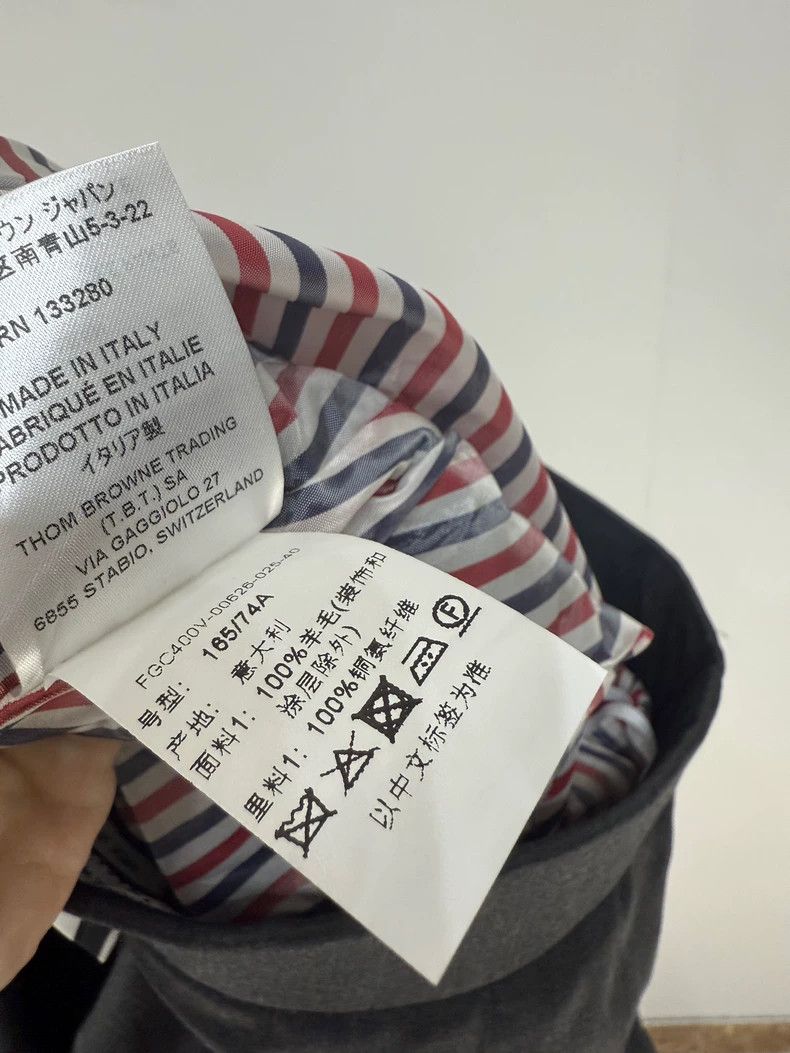 Thom Browne Thom Browne A gray pleated half-length dress Size 26" / US 2 / IT 38 - 7 Thumbnail