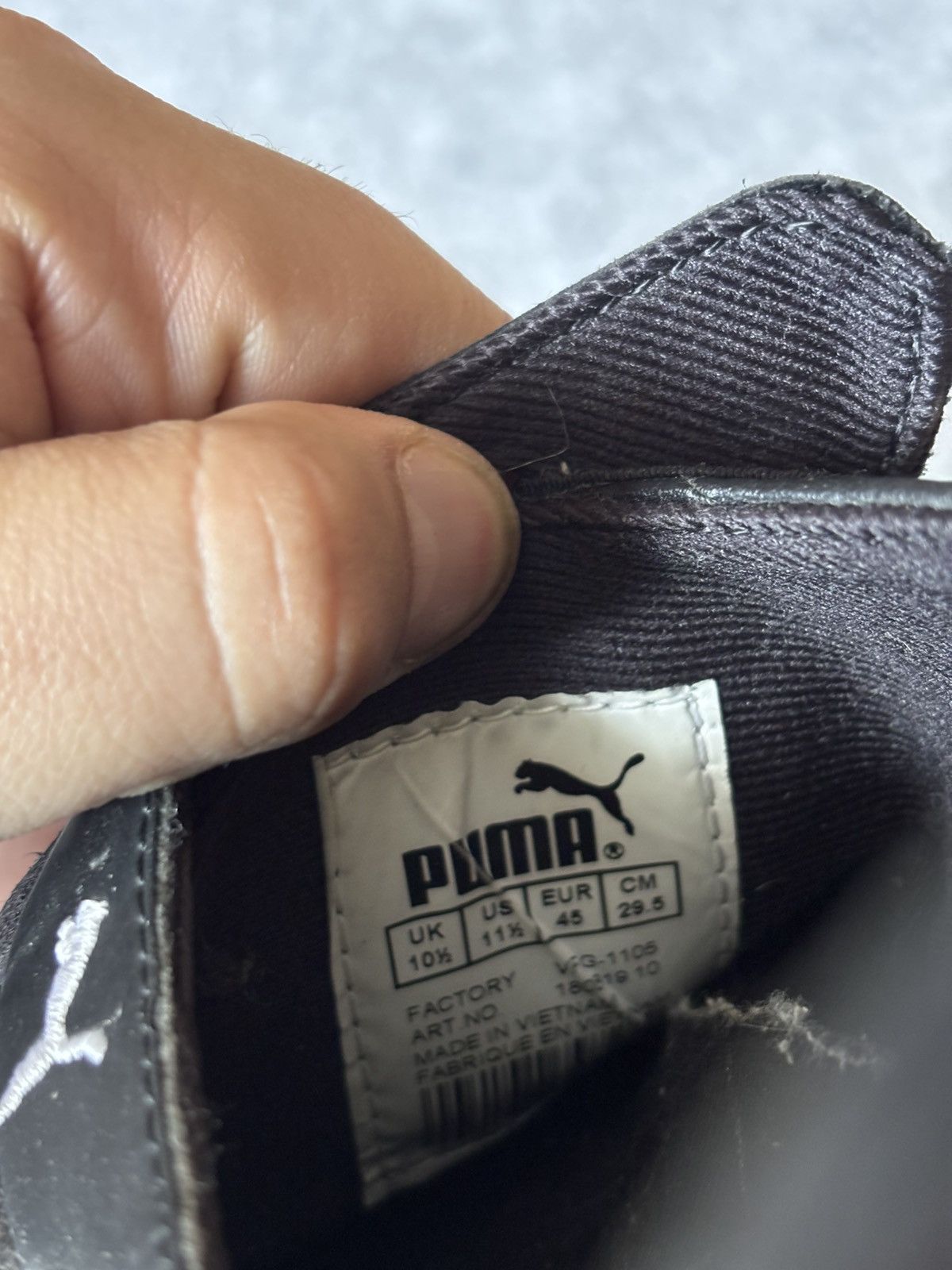 Puma × Vintage VINTAGE PUMA MONSTRO BLACK Size US 11.5 / EU 44-45 - 5 Thumbnail