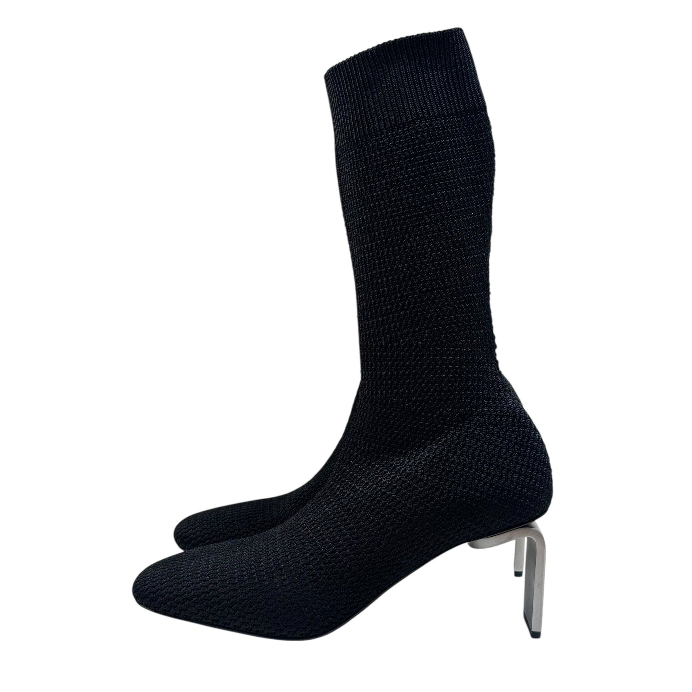 Jil Sander JIL SANDER FW19 Knit Sock Heeled Boots Size US 9 / IT 39 - 6 Thumbnail