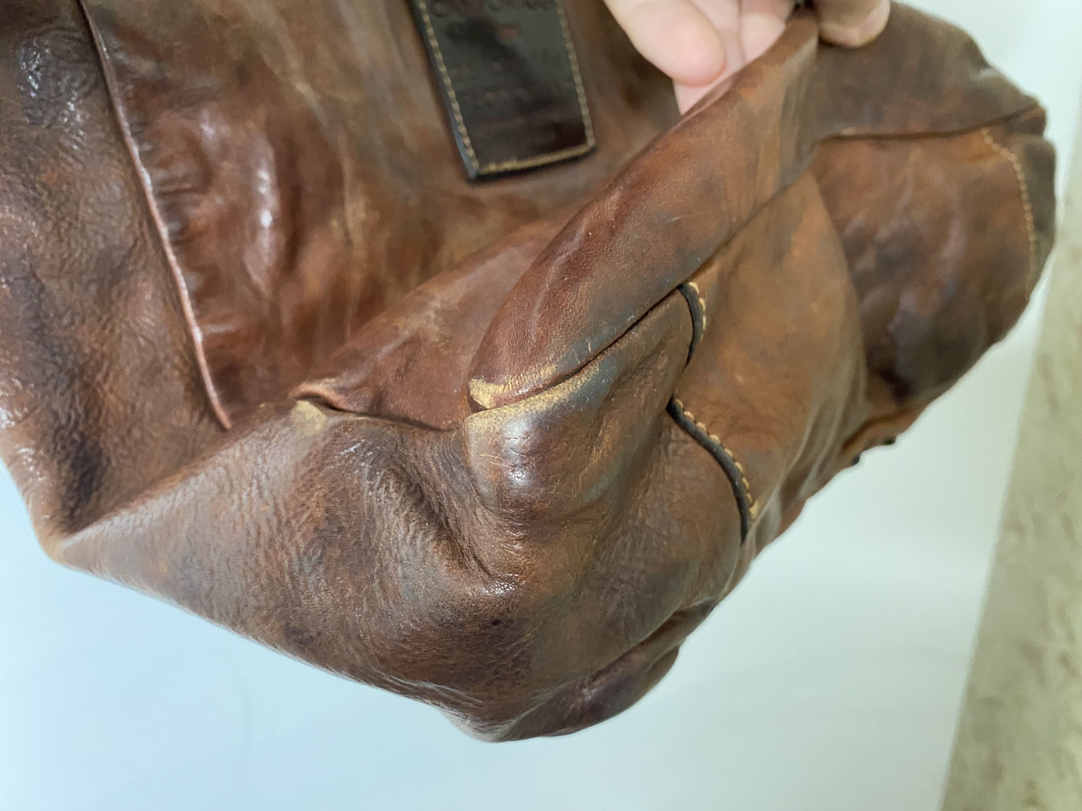 Campomaggi CAMPOMAGGI WOVEN LEATHER BAG IN BROWN ITALIAN LEATHER Size ONE SIZE - 8 Thumbnail