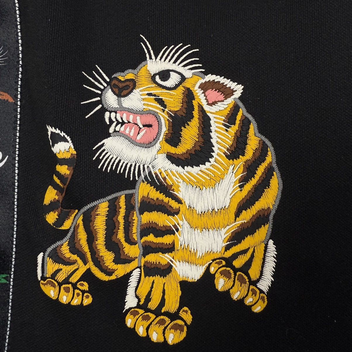 Bape Bape Tiger Jersey Wide ‘Black’ Shorts Size US 34 / EU 50 - 2 Thumbnail
