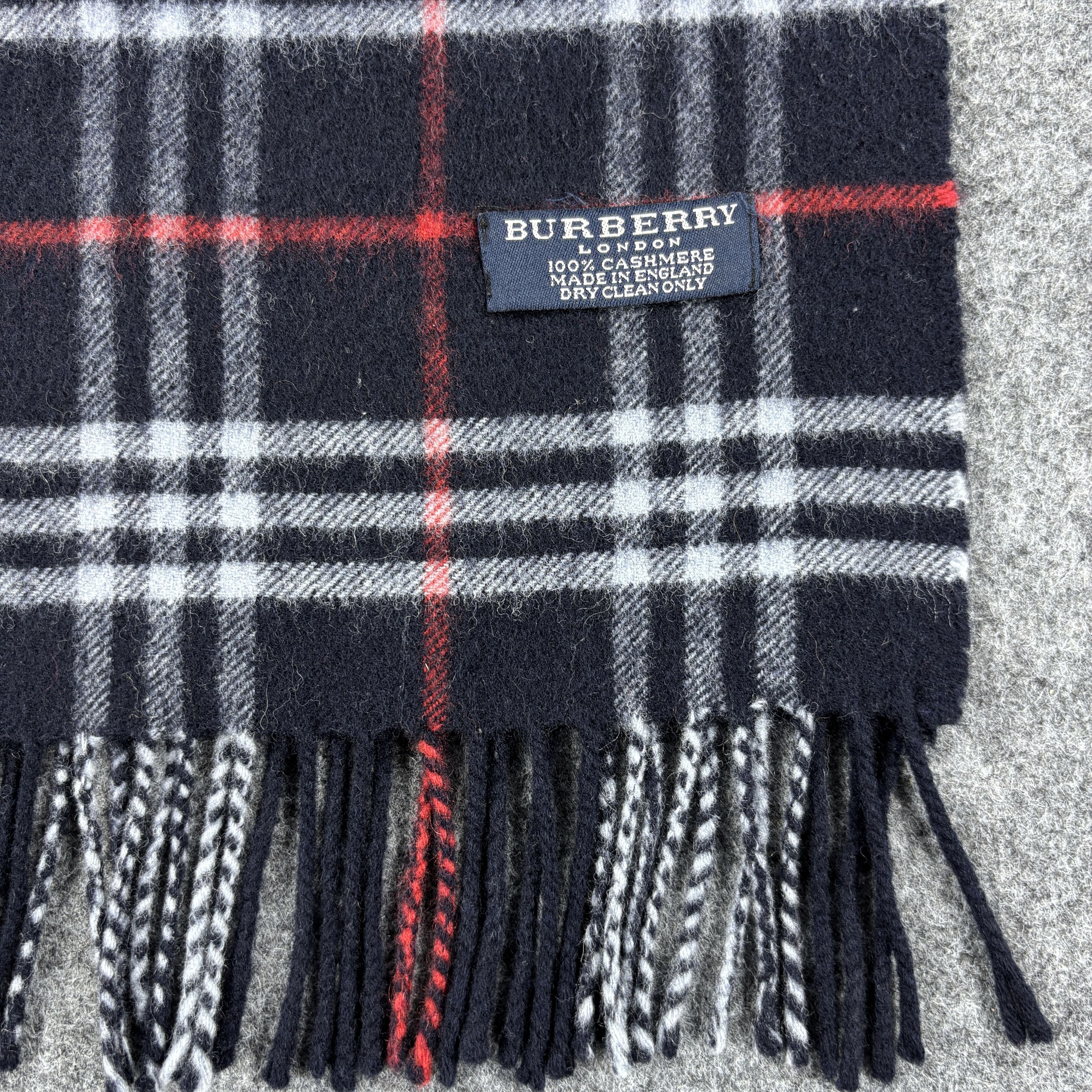 Burberry × Vintage GF10710 Burberry Scarf Neck Wear Muffler Nova Check Size ONE SIZE - 4 Thumbnail