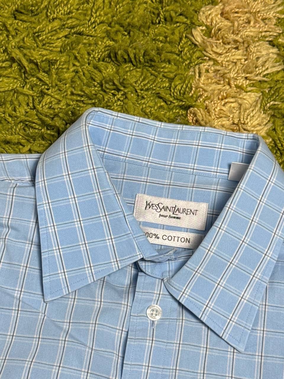 Yves Saint Laurent Yves Saint Laurent Button Up Shirt Size US XL / EU 56 / 4 - 3 Thumbnail