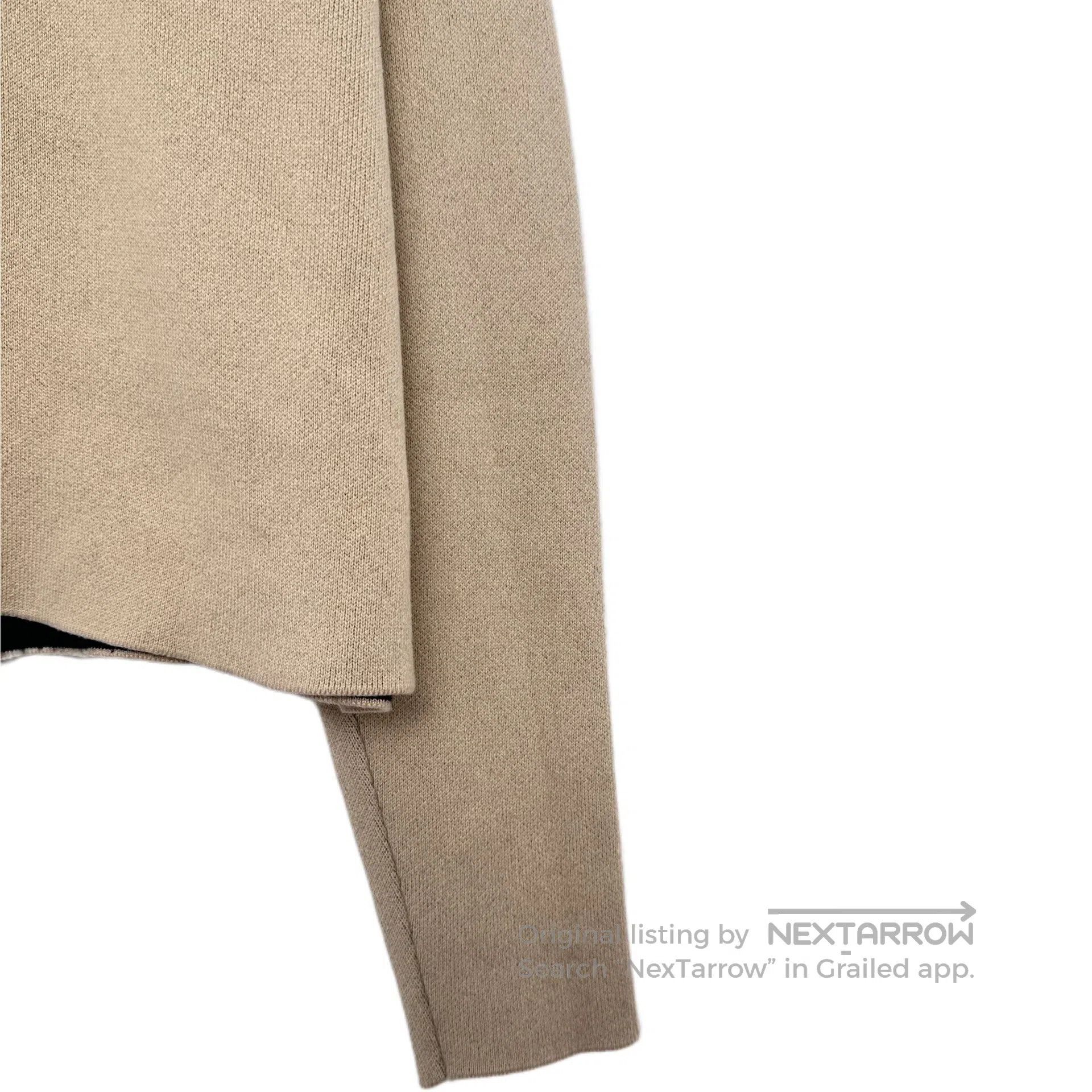 Dior Dior Light brown cashmere round-neck long-sleeved knitted Size XS / US 0-2 / IT 36-38 - 4 Thumbnail