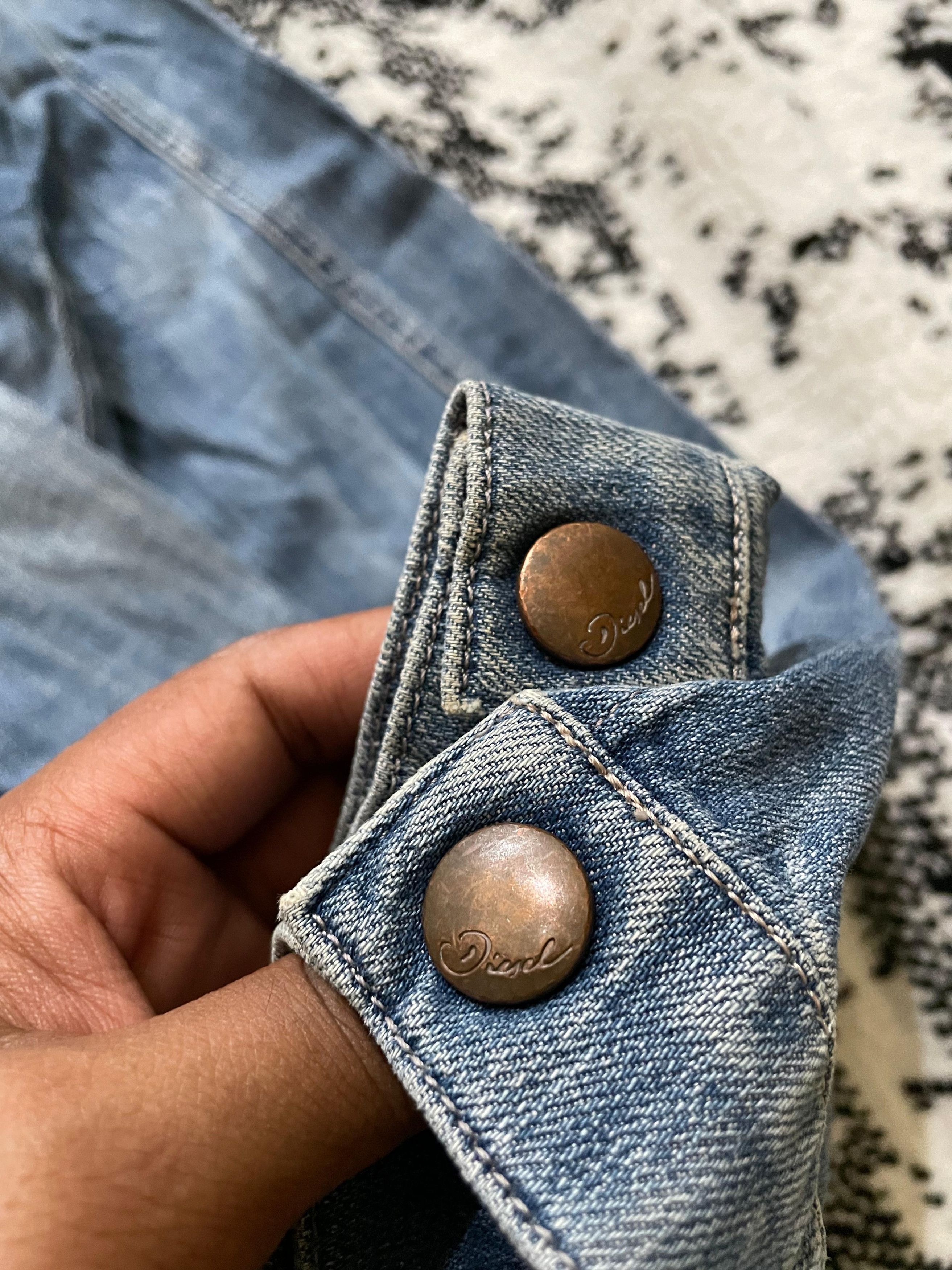 Diesel Diesel blue fitted women’s denim jacket Size XS / US 0-2 / IT 36-38 - 6 Thumbnail