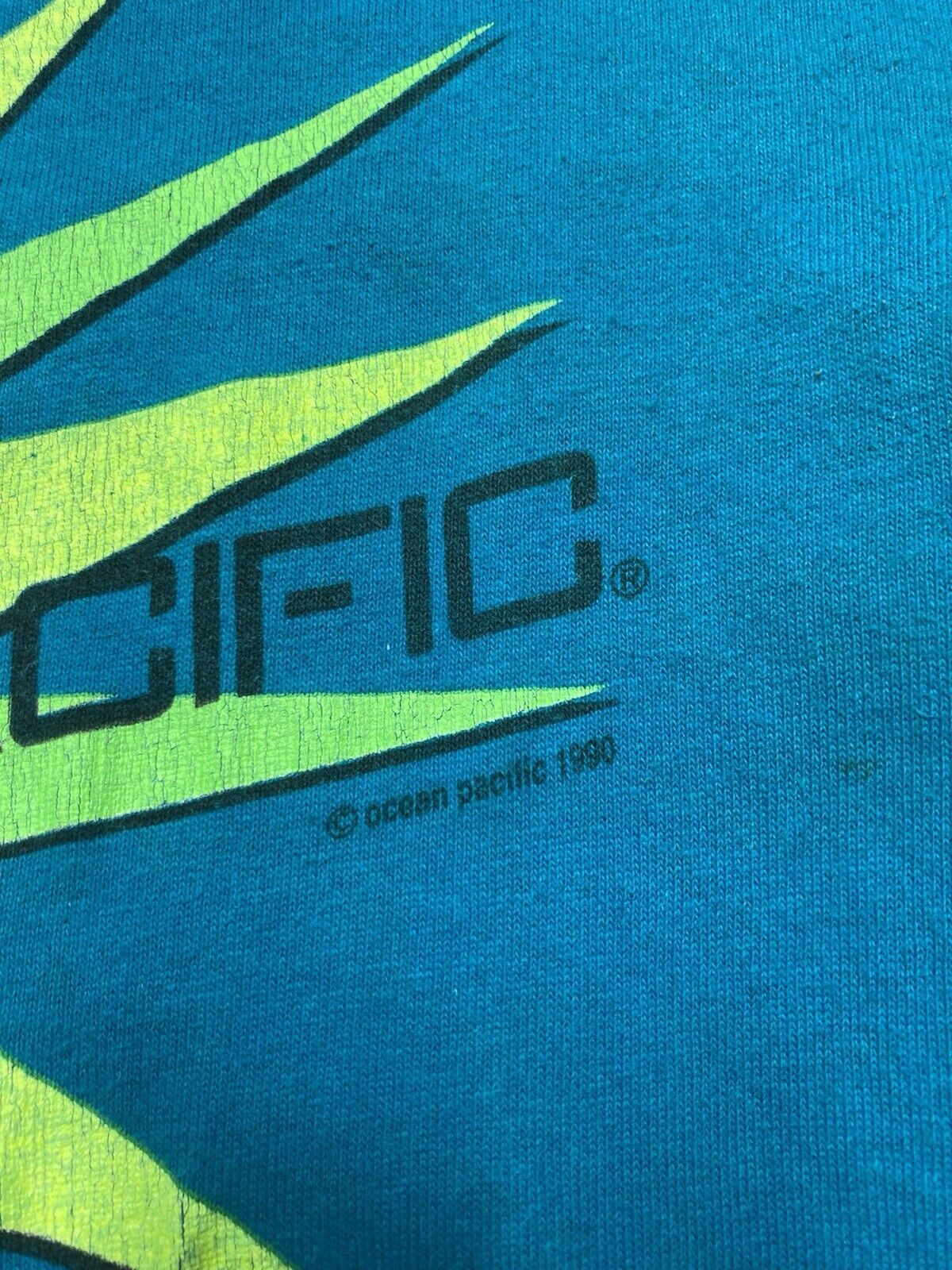 Ocean Pacific × Vintage Vtg 90s t shirt ocean pacific OP surf skate single stitch S Size US S / EU 44-46 / 1 - 4 Thumbnail