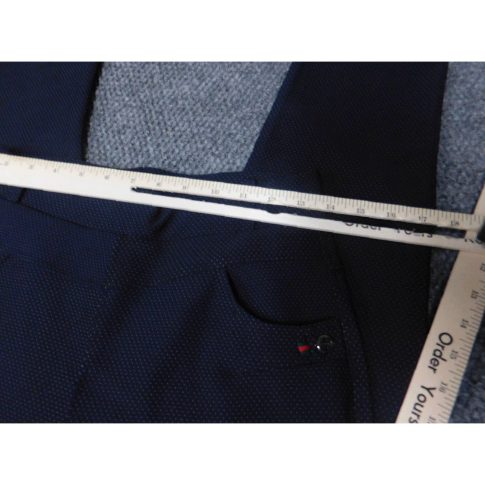 Old Navy Old Navy Women Pants 27 Blue Straight Stretch Chino Knit Zip Zipper Regular Inseam 27 in Cotton Lyocell Stretch Modern American Casual Vintage No Size 27" / US 4 / IT 40 - 2 Thumbnail