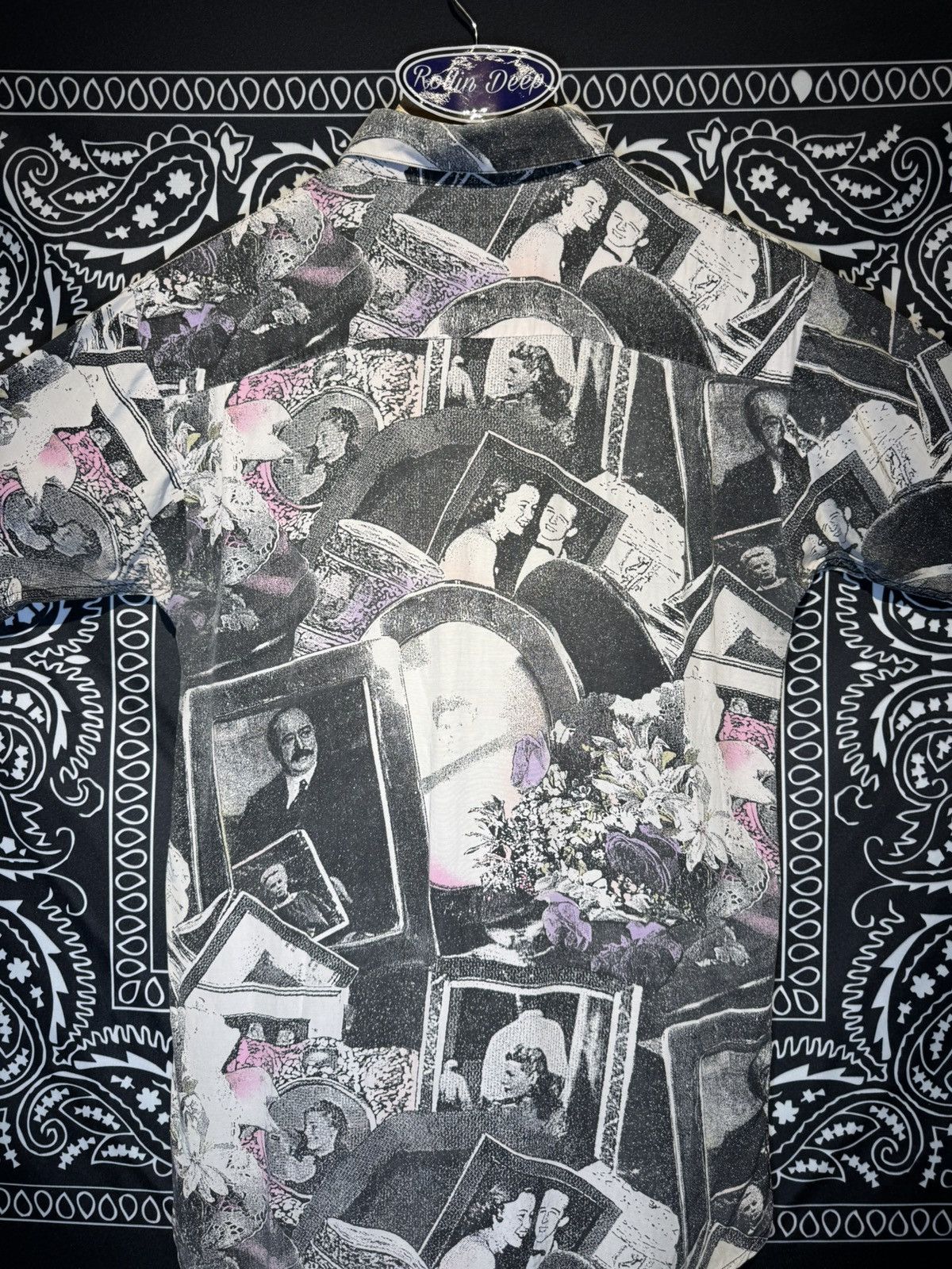 Vintage Vintage Subway Paris Button Up Shirt All Over Print Size US M / EU 48-50 / 2 - 6 Thumbnail