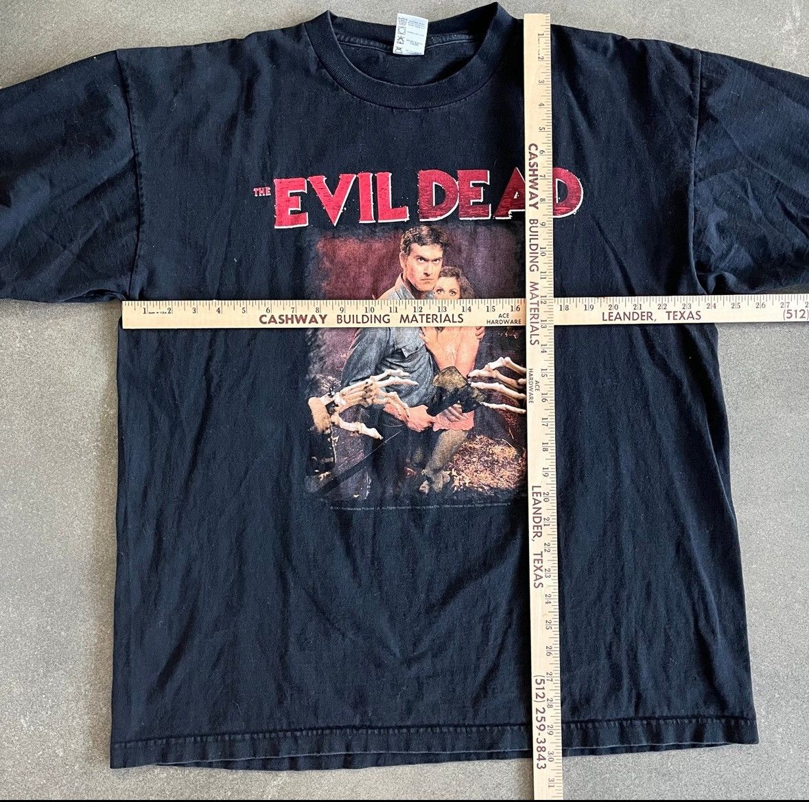 Vintage The evil dead movie shirt Size US XXL / EU 58 / 5 - 6 Thumbnail
