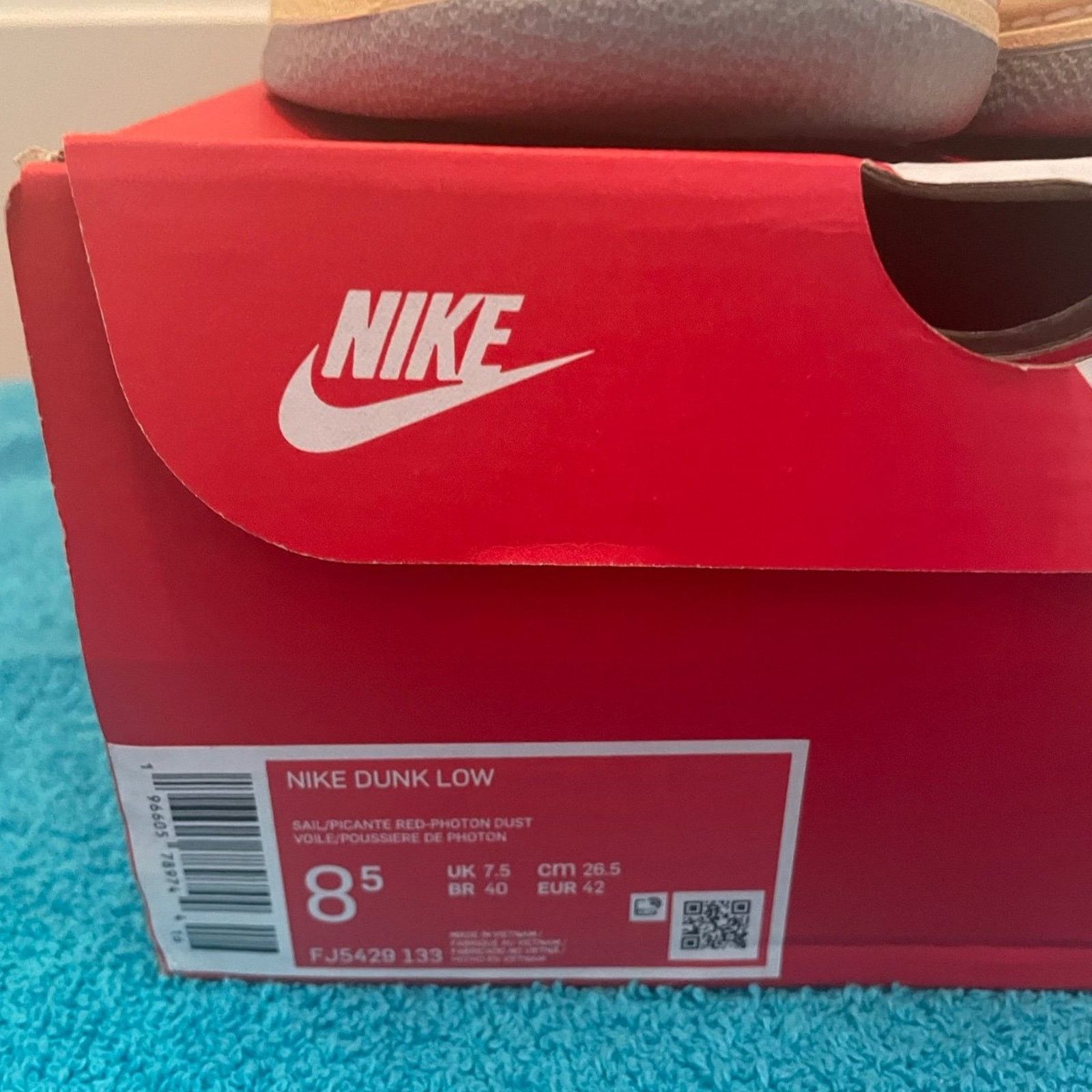 Nike Nike Dunk Low Picante Red Sneakers- Men’s Size 8.5 Size US 8.5 / EU 41-42 - 9 Thumbnail