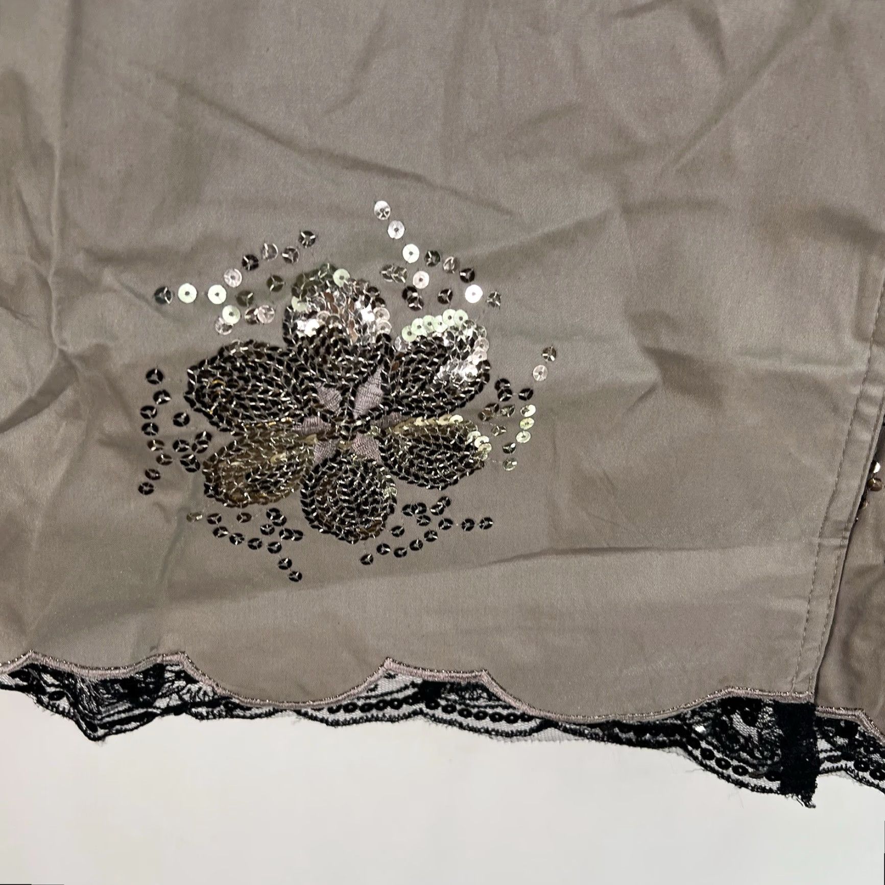 Max Mara Max Mara Beiges Rain Coat Womens Jr Size L Belted Double Breasted Sequin Pockets Lightweight Casual Formal Size L / US 10 / IT 46 - 4 Thumbnail