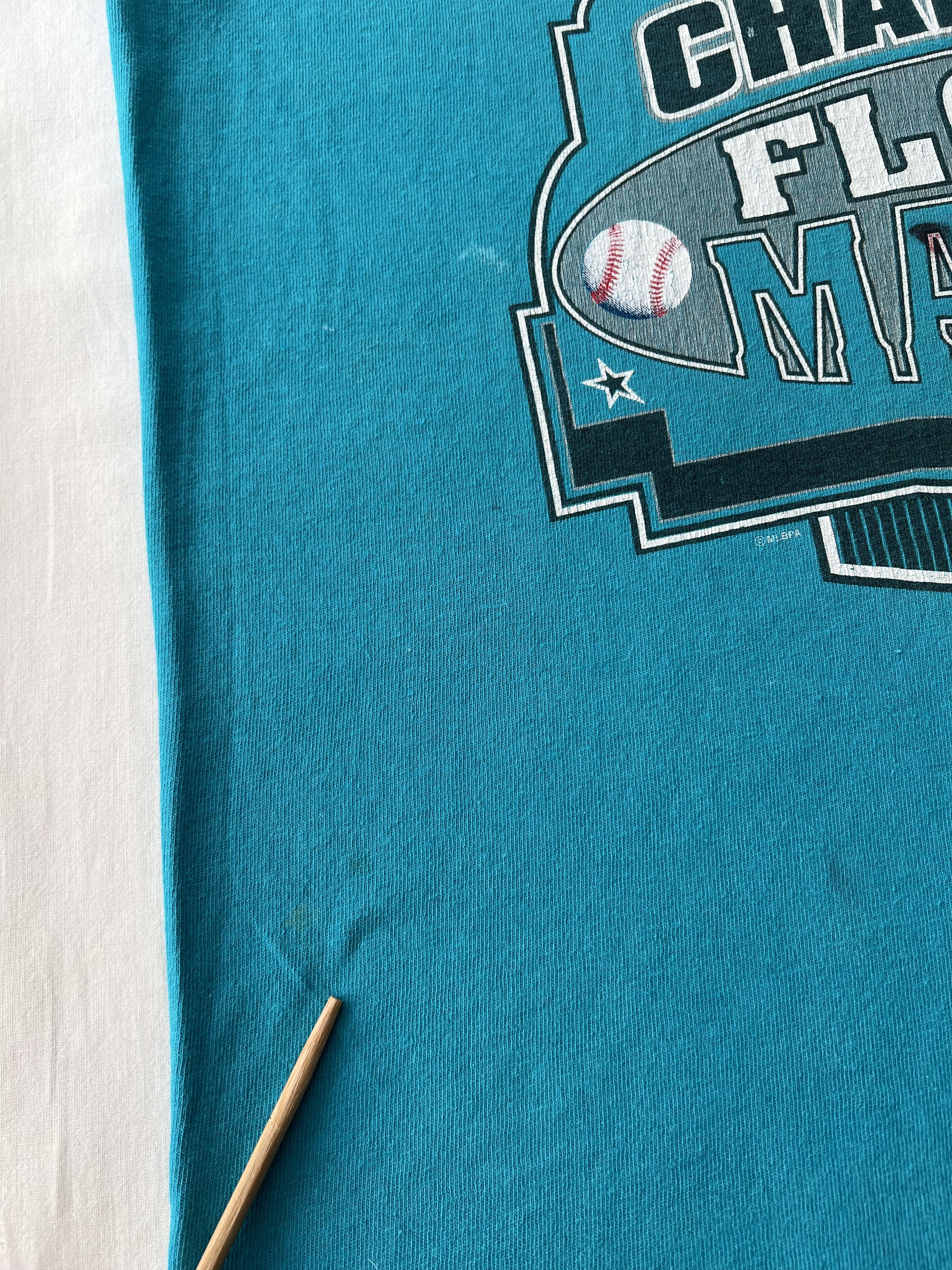 MLB Vintage 1997 Florida Marlins World Series MLB T-shirt Size US XL / EU 56 / 4 - 11 Thumbnail