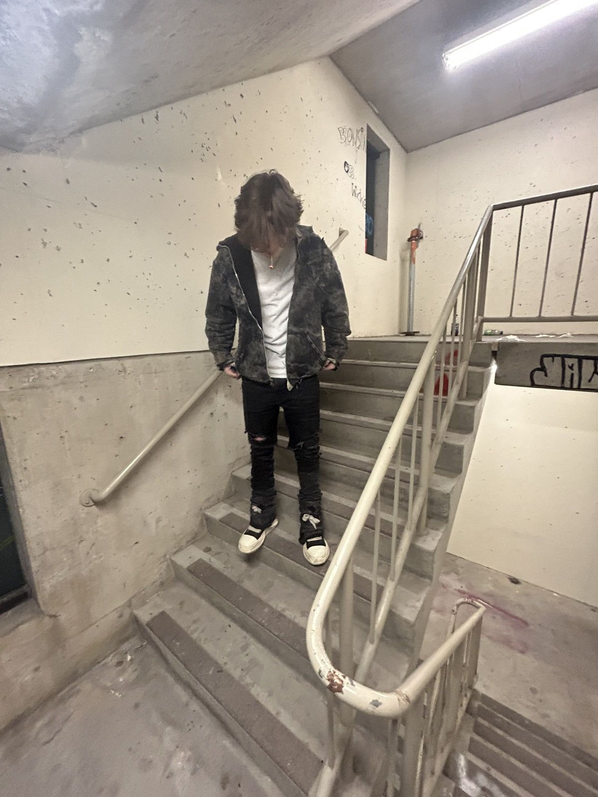 American Eagle Outfitters × Japanese Brand × Vintage Stacked Flared Denim Size US 34 / EU 50 - 6 Thumbnail