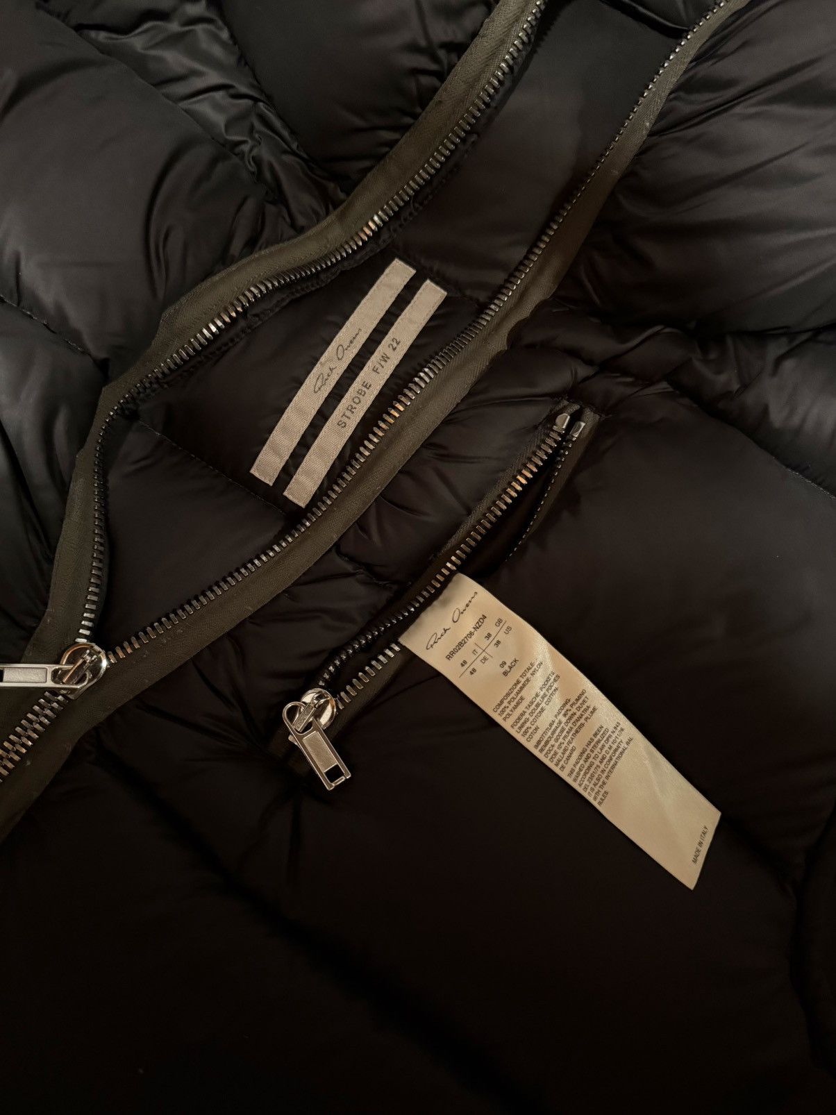 Rick Owens Rick owens puffer gilet Size US M / EU 48-50 / 2 - 3 Thumbnail