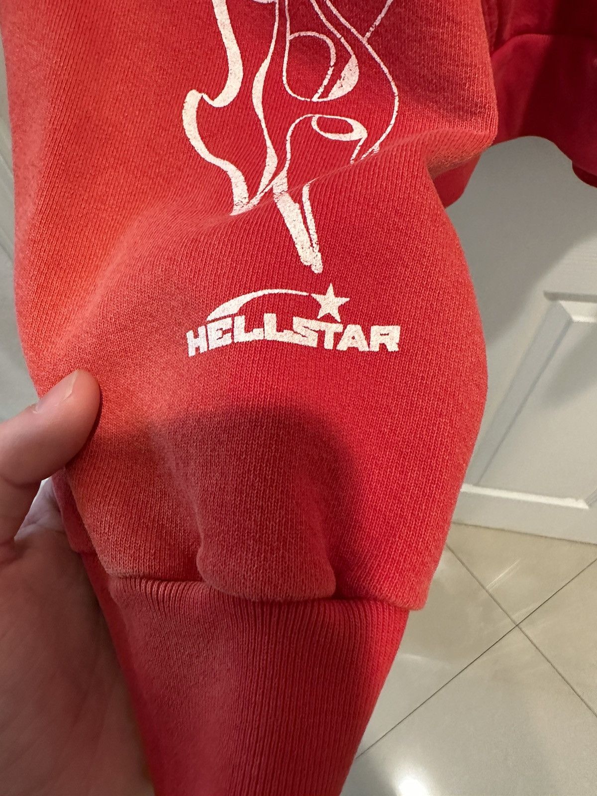 HELLSTAR HELLSTAR Studio Records Red Hoodie Size US L / EU 52-54 / 3 - 5 Thumbnail