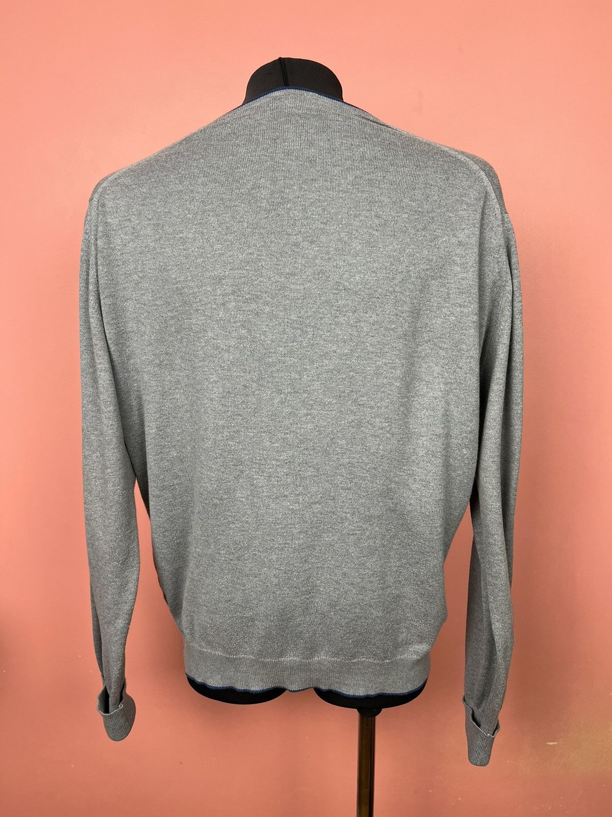 John Smedley John Smedley v neck sweatshirt England luxury Size US XL / EU 56 / 4 - 9 Thumbnail