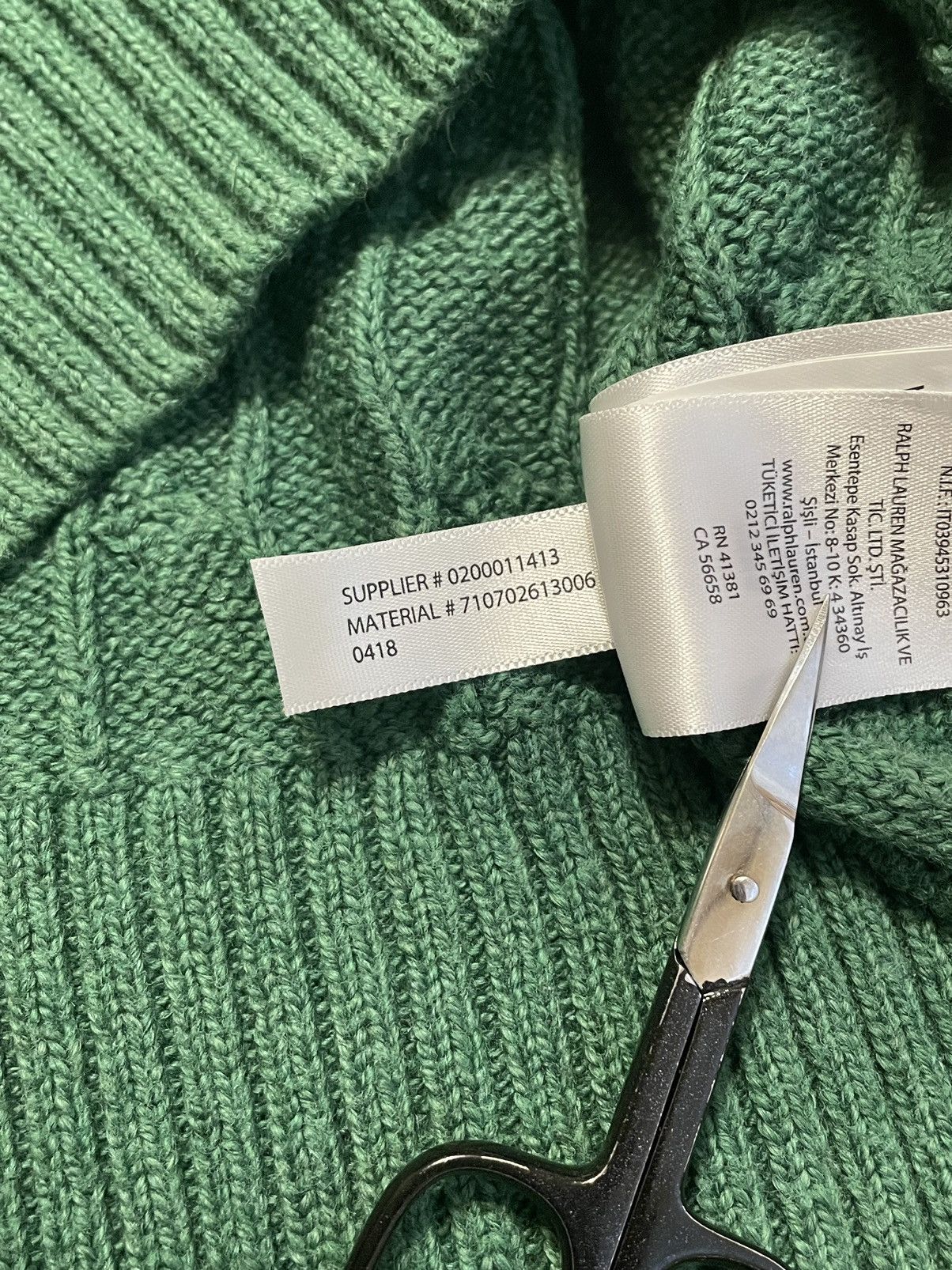 Polo Ralph Lauren Polo Ralph Lauren Cable Knit Sweater Vintage 90s Y2k Luxury Size US XL / EU 56 / 4 - 5 Thumbnail