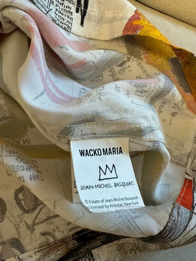 Wacko Maria Wacko Maria Graffiti Hawaiian loose short-sleeved shirt Size US L / EU 52-54 / 3 - 6 Thumbnail