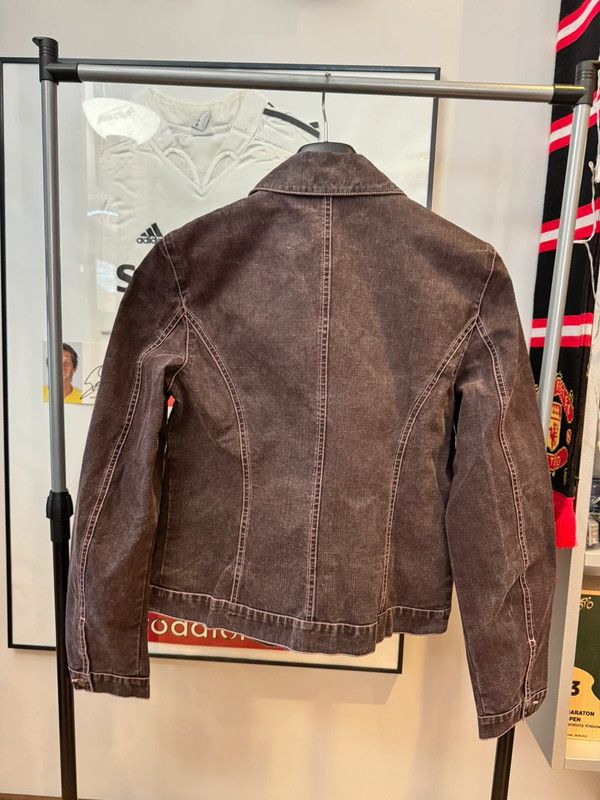 Kenzo × Vintage Denim jacket Vintage Kenzo Jeans Purple Pink Jacket 42 L Size L / US 10 / IT 46 - 2 Thumbnail