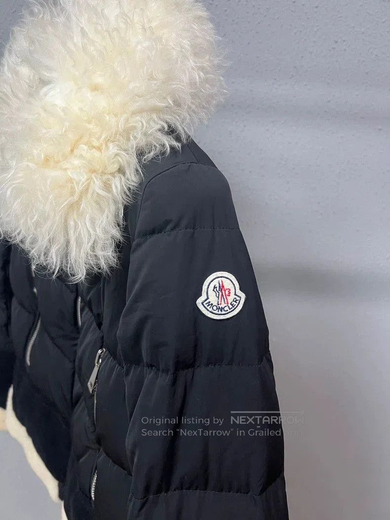 Moncler Moncler Fur Collar Down Jacket. Size US M / EU 48-50 / 2 - 4 Thumbnail