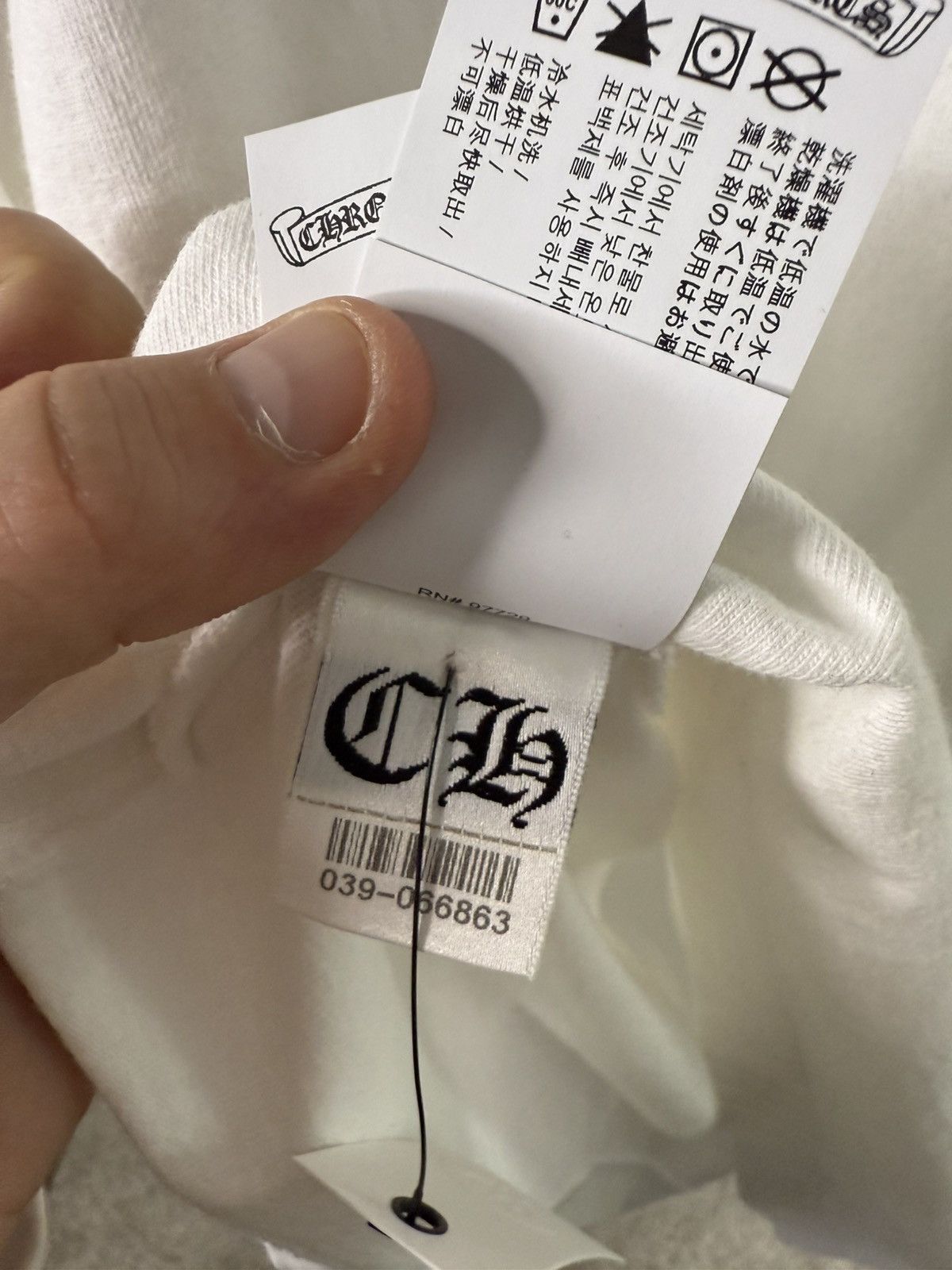 Chrome Hearts Chrome Hearts White “Y Not” Embroidered Longlseeve Size US L / EU 52-54 / 3 - 8 Thumbnail