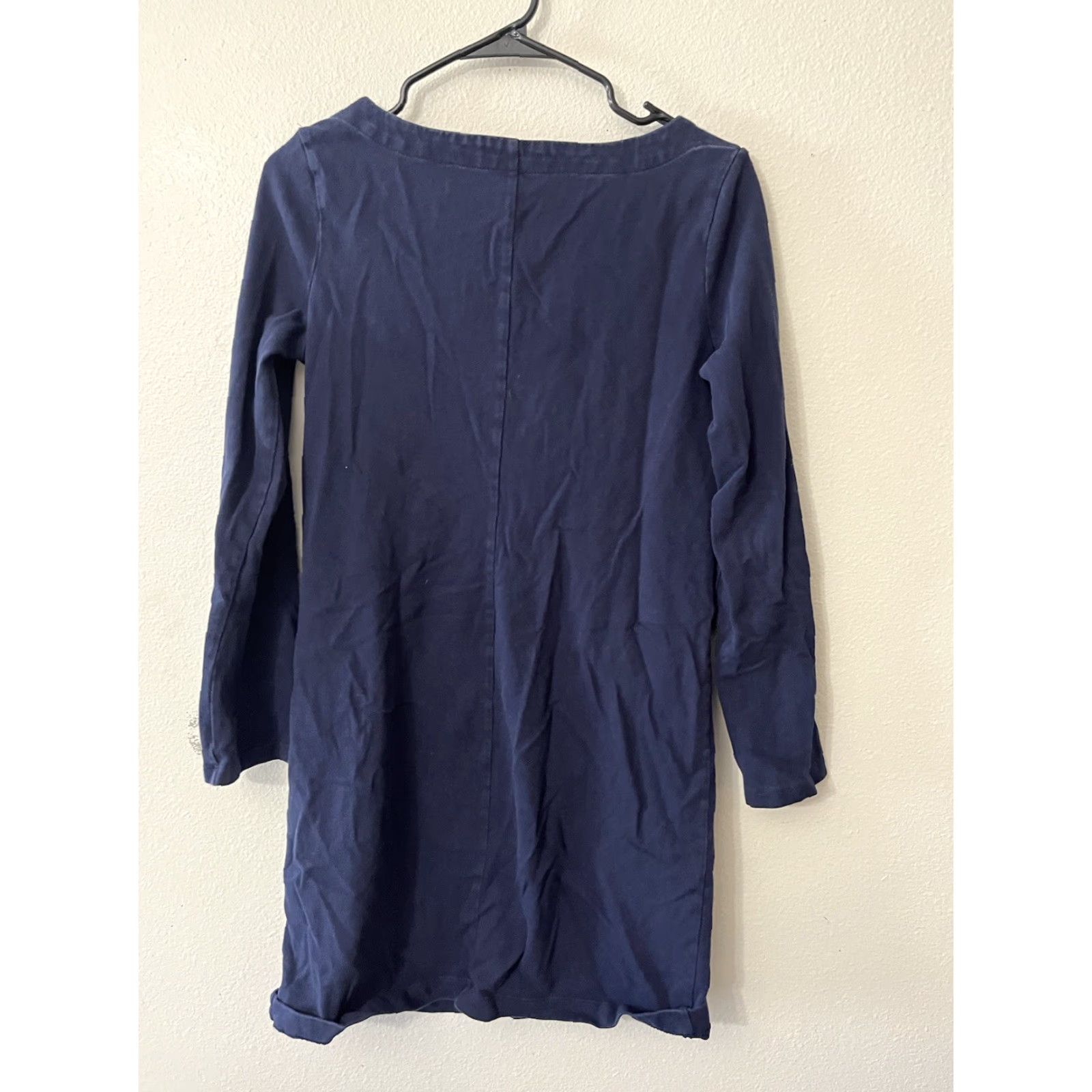 Gap Gap Womens Striped Boat Neck 3/4 Sleeve Pullover Knit Midi Dress Size Small Blue Size S / US 4 / IT 40 - 2 Thumbnail