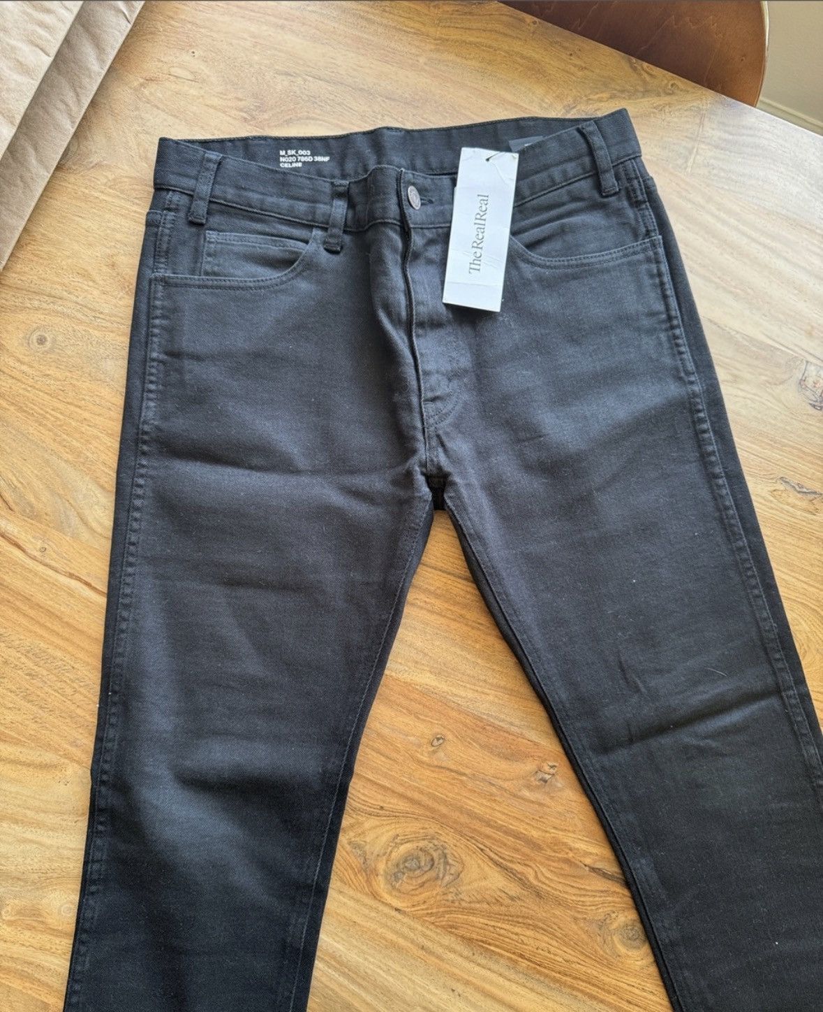 Mens Black Celine Jeans NWT