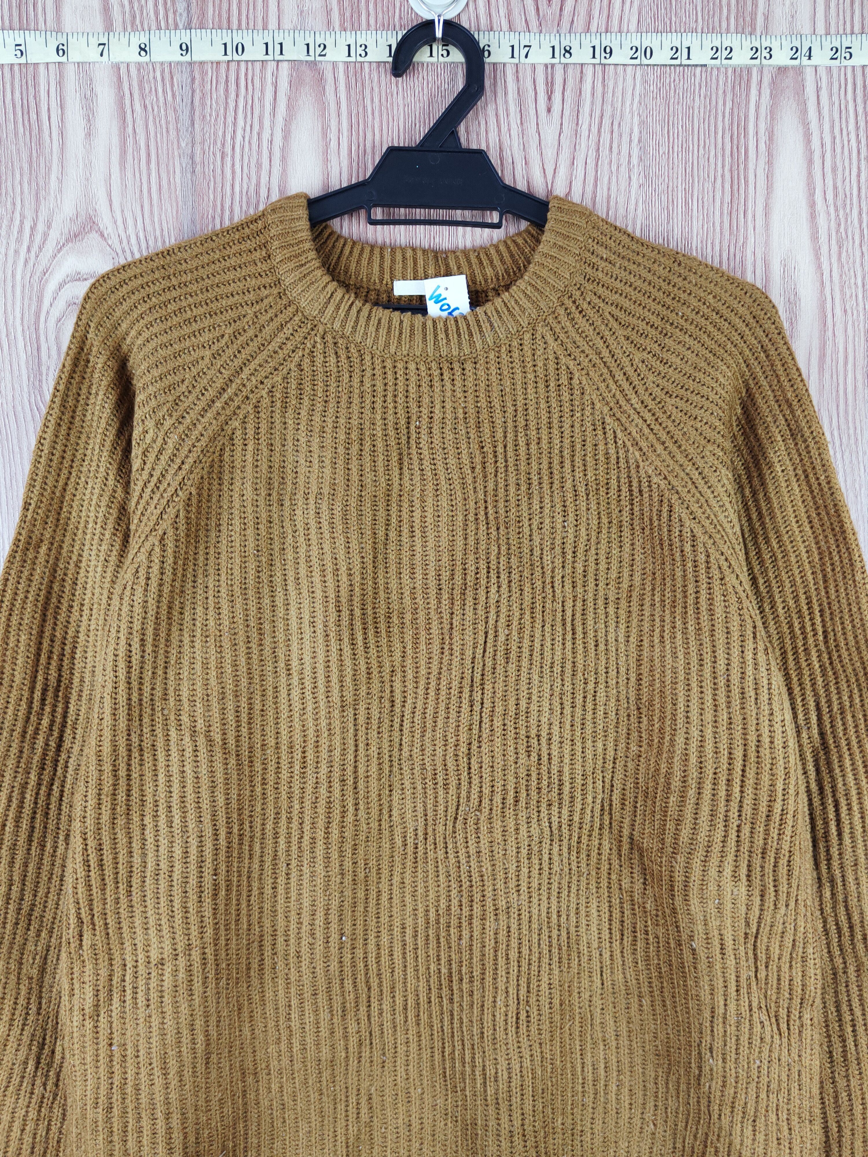 GU Gu Olive Knitwear Sweatshirts #W063 Size US L / EU 52-54 / 3 - 2 Thumbnail
