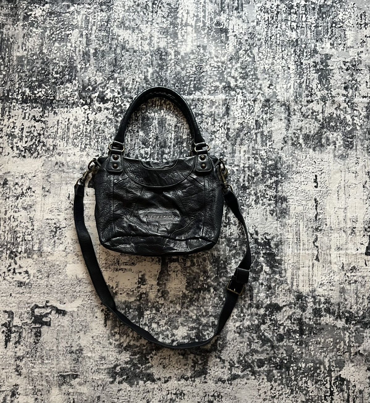 LIEBESKIND BERLIN Dark Navy Leather Shoulder Bag Liebeskind Berlin Crossbody Size ONE SIZE - 16 Thumbnail