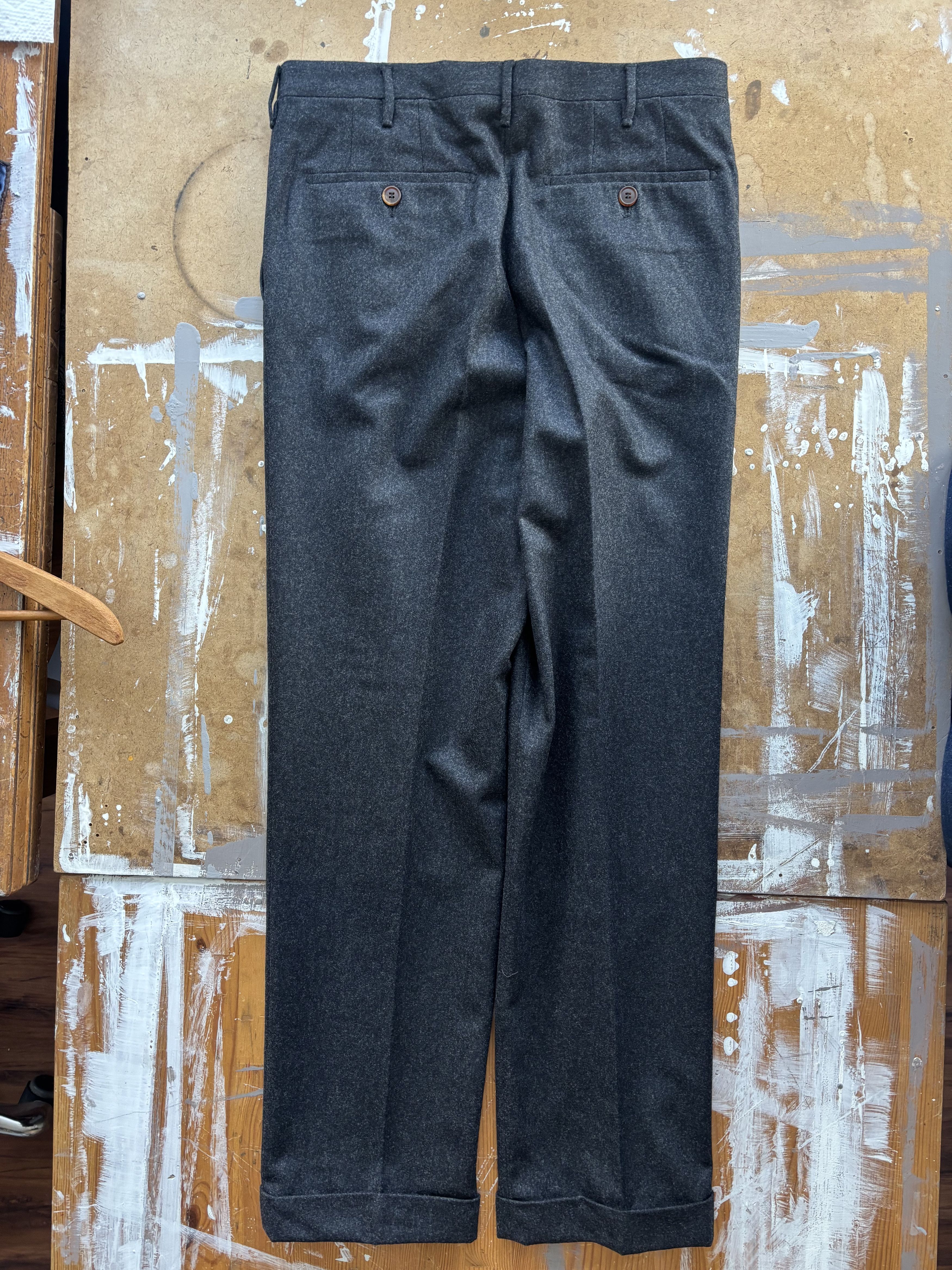 Rota Charcoal Flannel trousers Size 46R - 4 Thumbnail