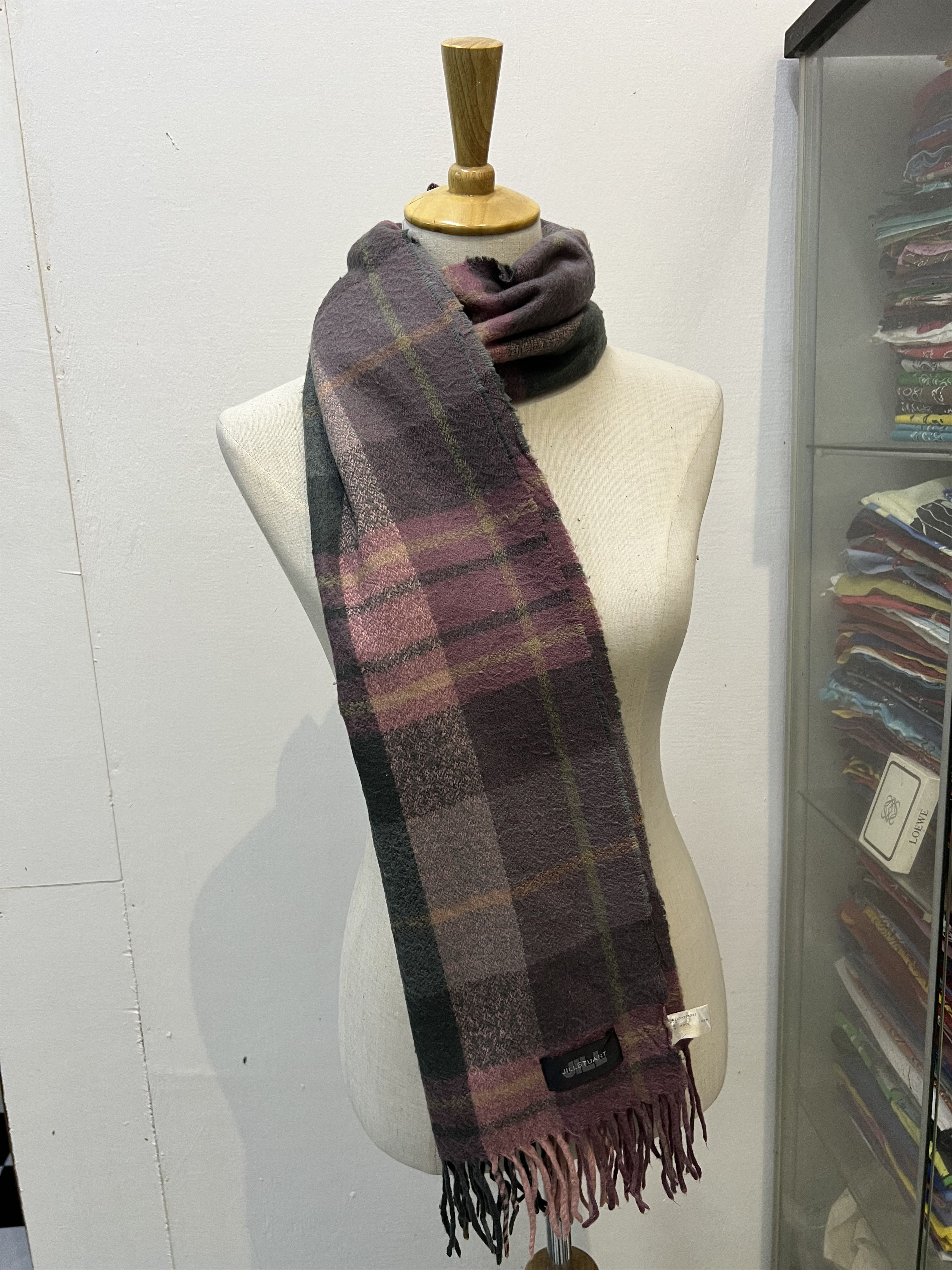 Jil Stuart Jil Stuart Oversize Scarf / Muffler / Neckwear P1012 Size ONE SIZE - 3 Thumbnail