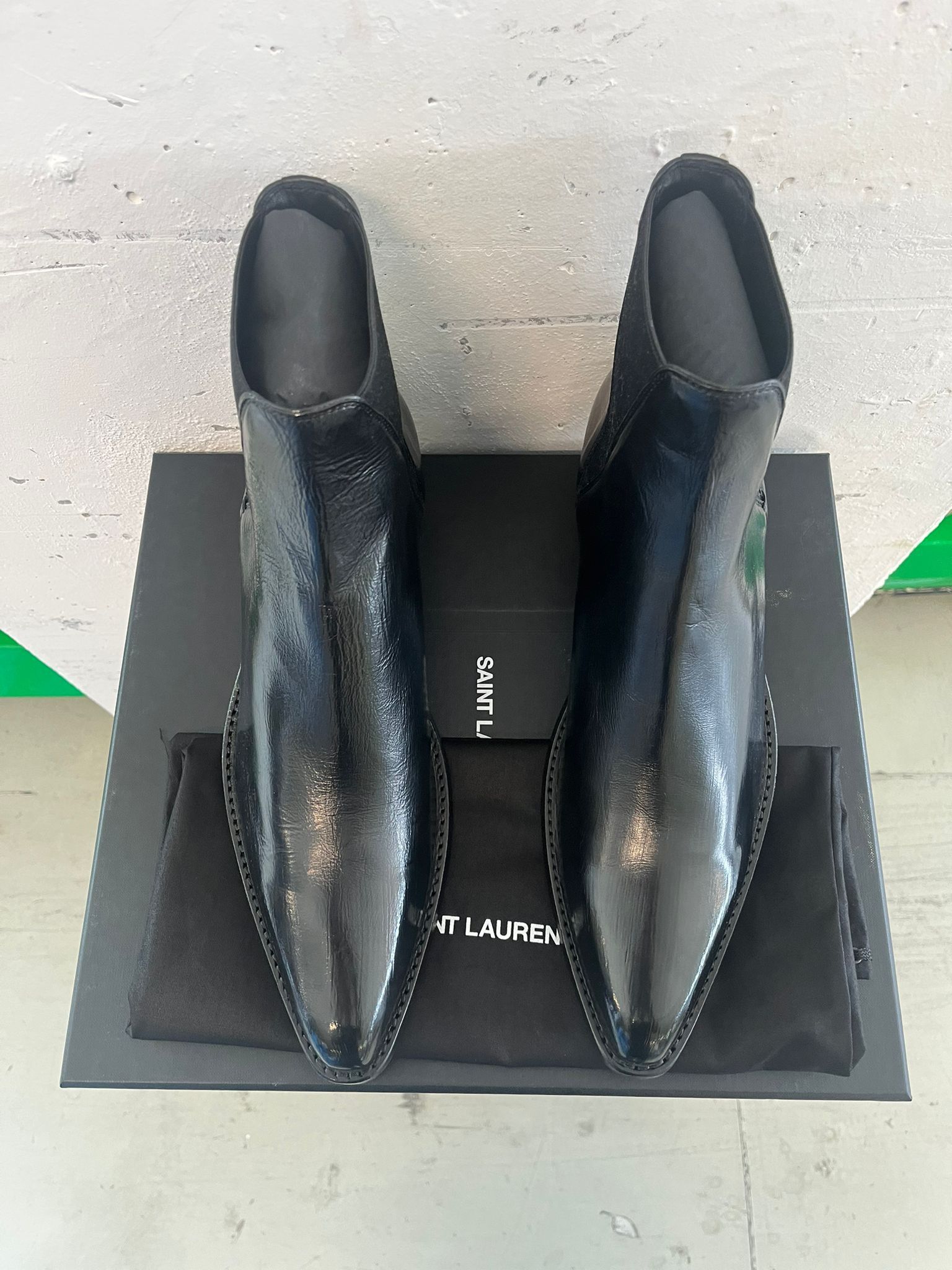 Saint Laurent Paris o1alsim1 Dakota 50 Boots in Black Size US 10 / EU 43 - 6 Thumbnail