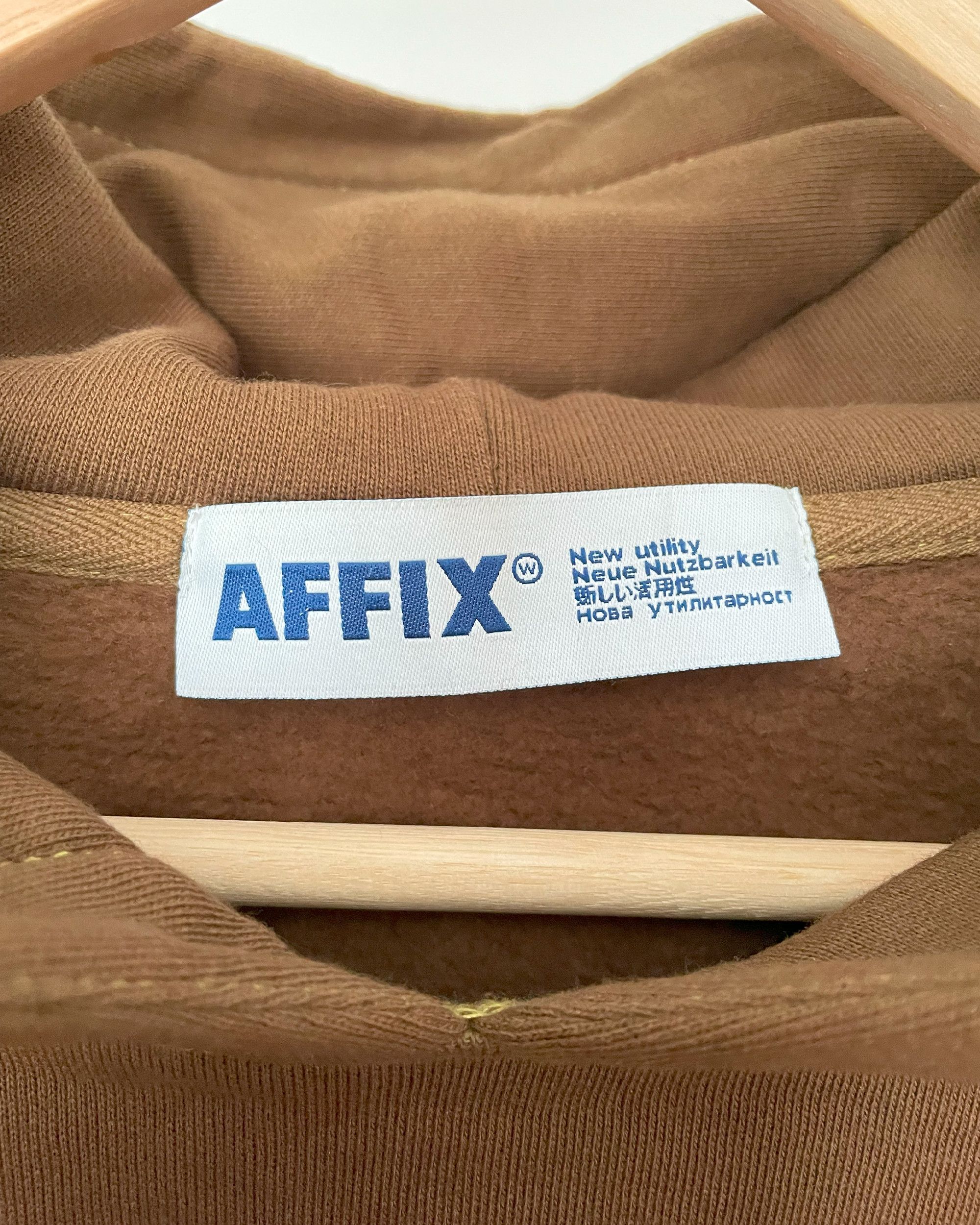 AFFXWRKS Affix Garment Dyed Logo Hoodie Size US M / EU 48-50 / 2 - 3 Thumbnail