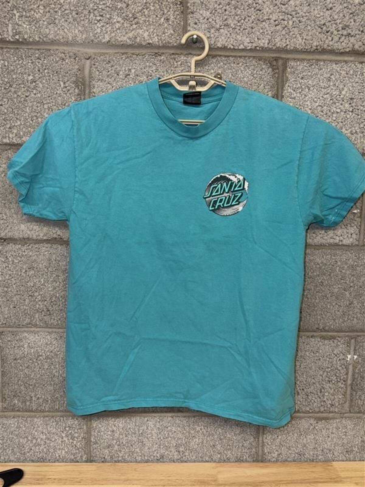 Santa Cruz Skateboards Santa Cruz Wave Dot Size L 2010s Blue Skate Surf Streetwear Size US L / EU 52-54 / 3 - 1 Thumbnail